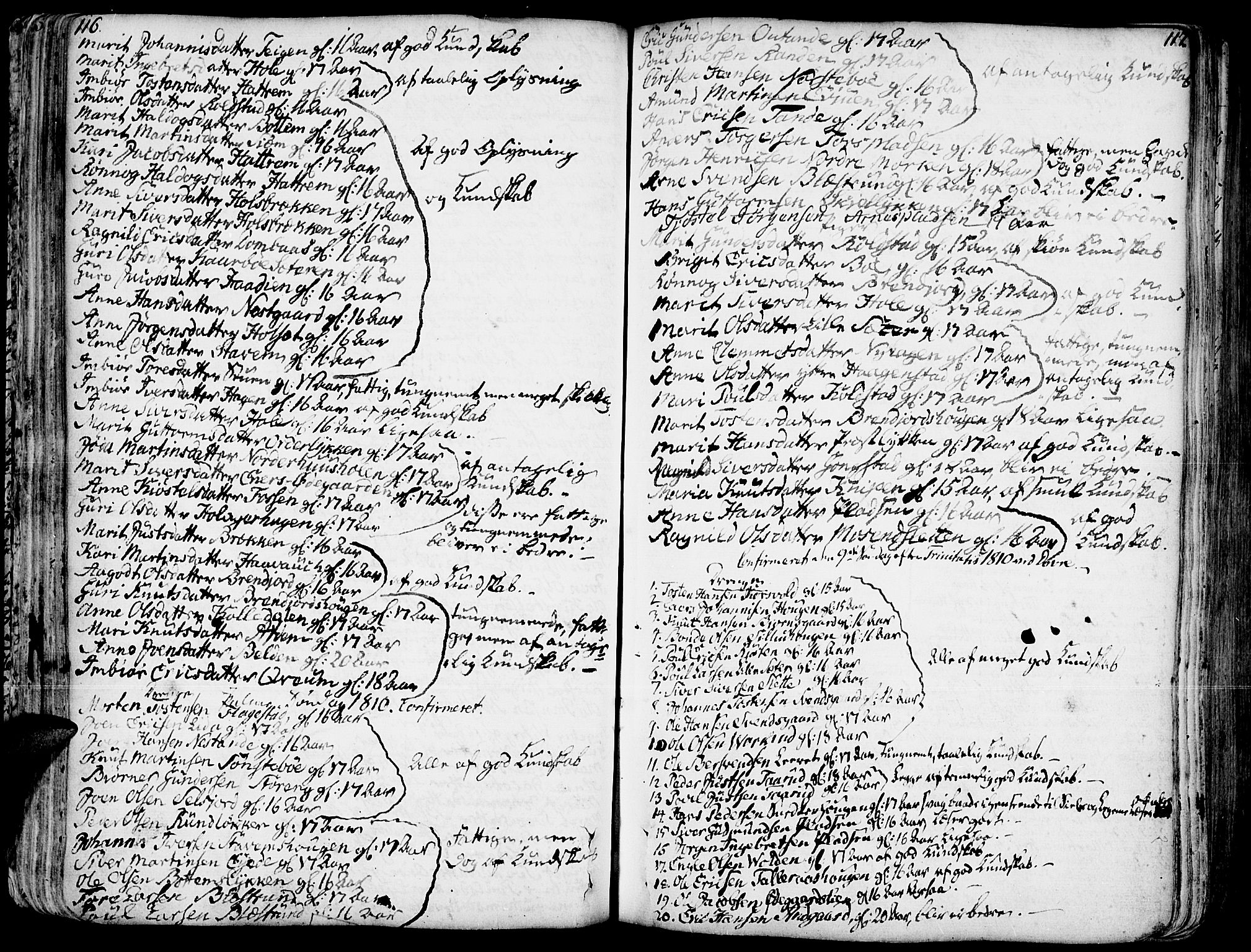 Lesja prestekontor, AV/SAH-PREST-068/H/Ha/Haa/L0002: Parish register (official) no. 2, 1732-1776, p. 116-117