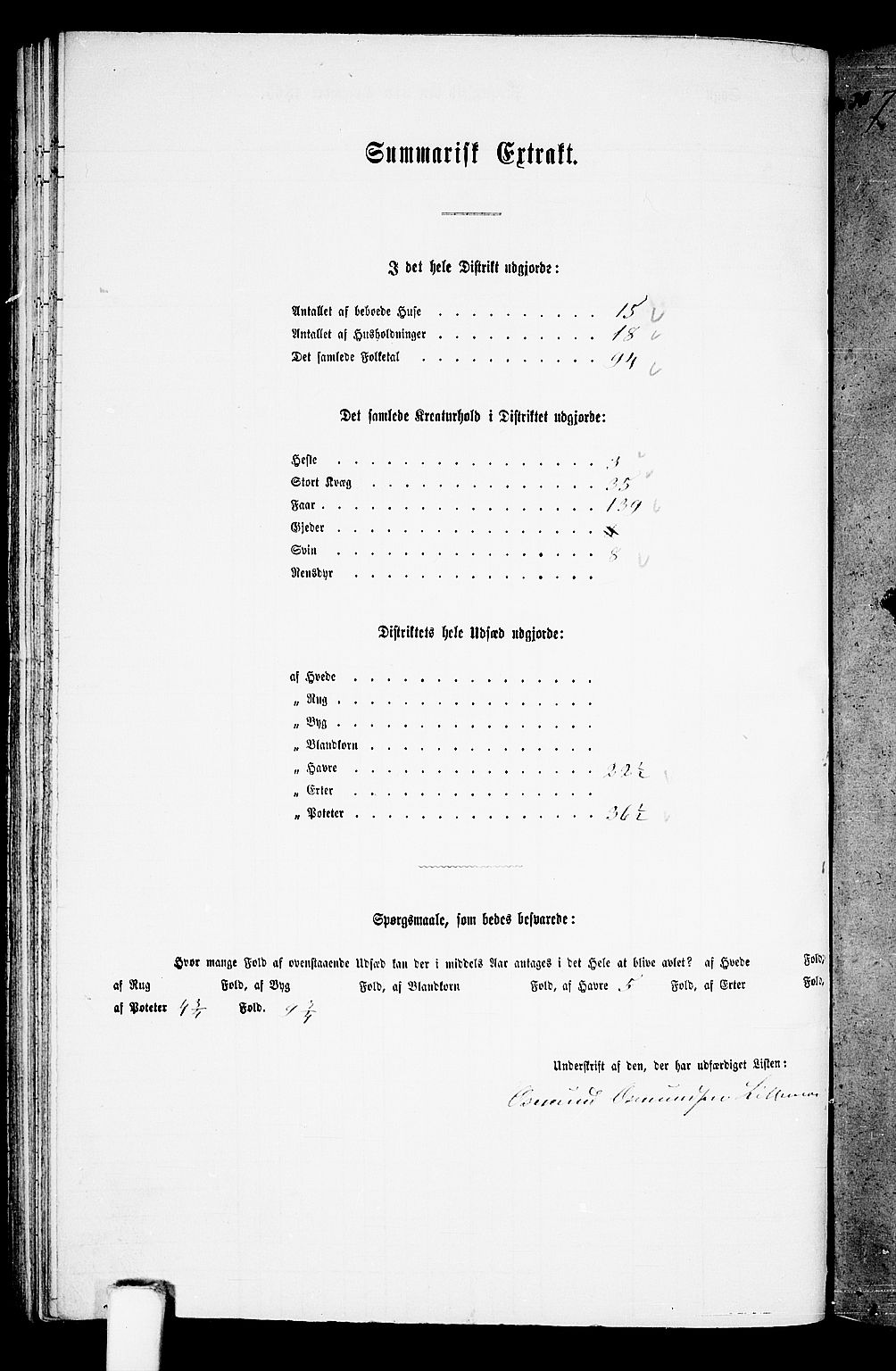 RA, 1865 census for Vikedal, 1865, p. 59