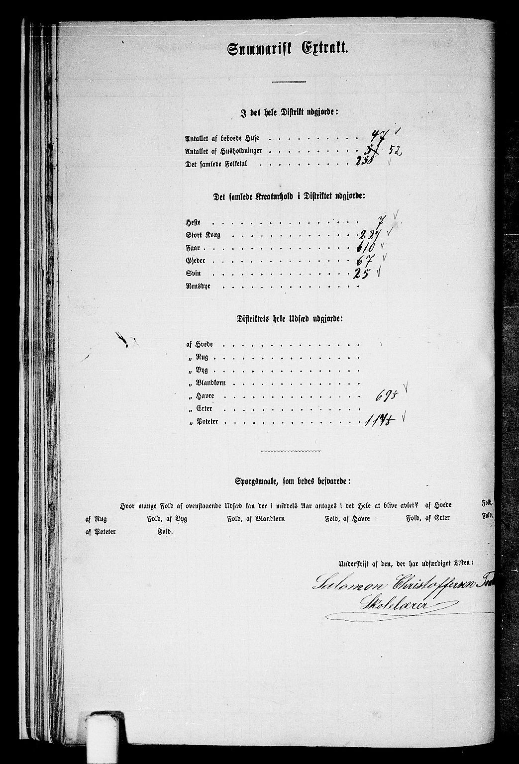 RA, 1865 census for Fitjar, 1865, p. 24