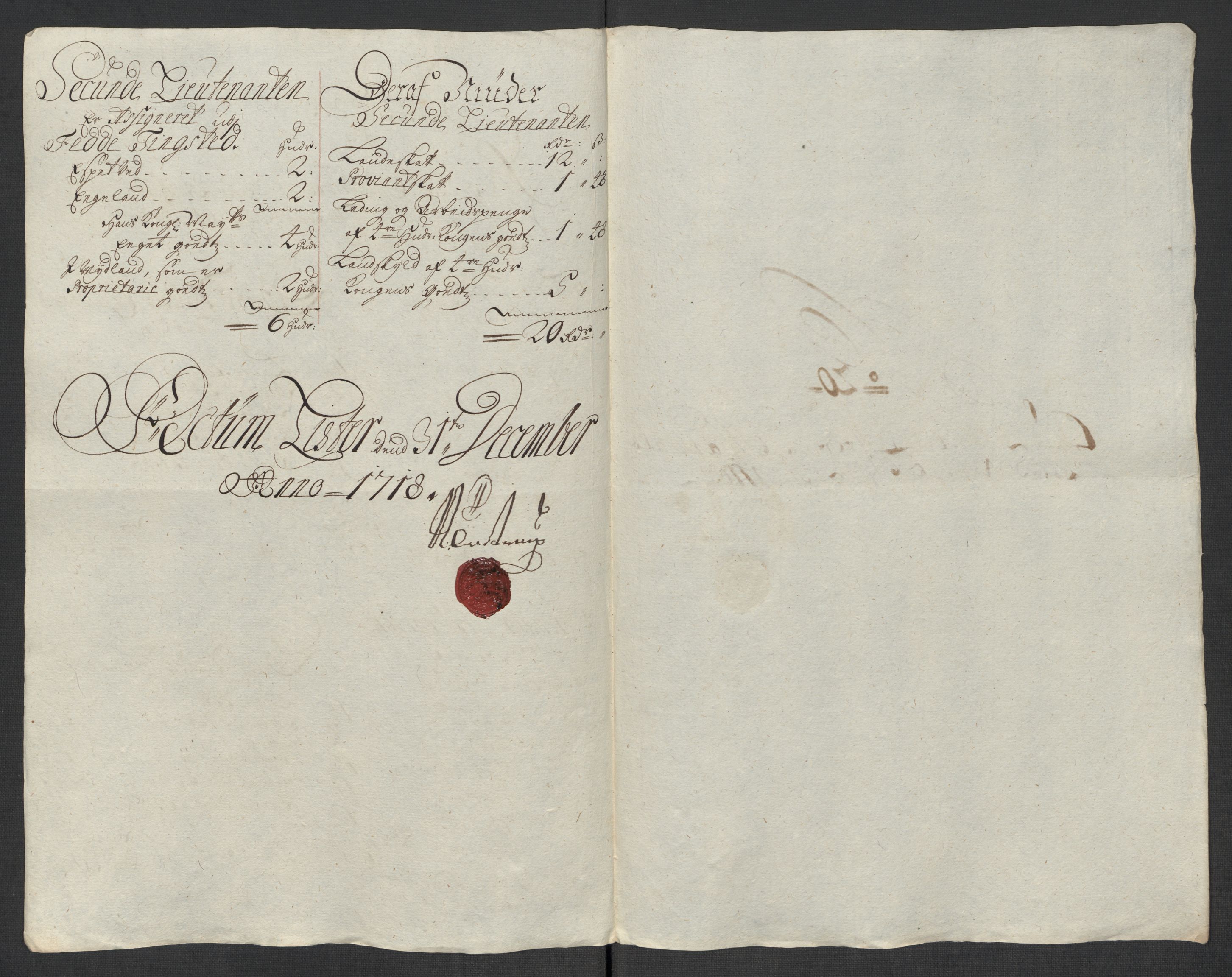 Rentekammeret inntil 1814, Reviderte regnskaper, Fogderegnskap, AV/RA-EA-4092/R43/L2563: Fogderegnskap Lista og Mandal, 1718, p. 327