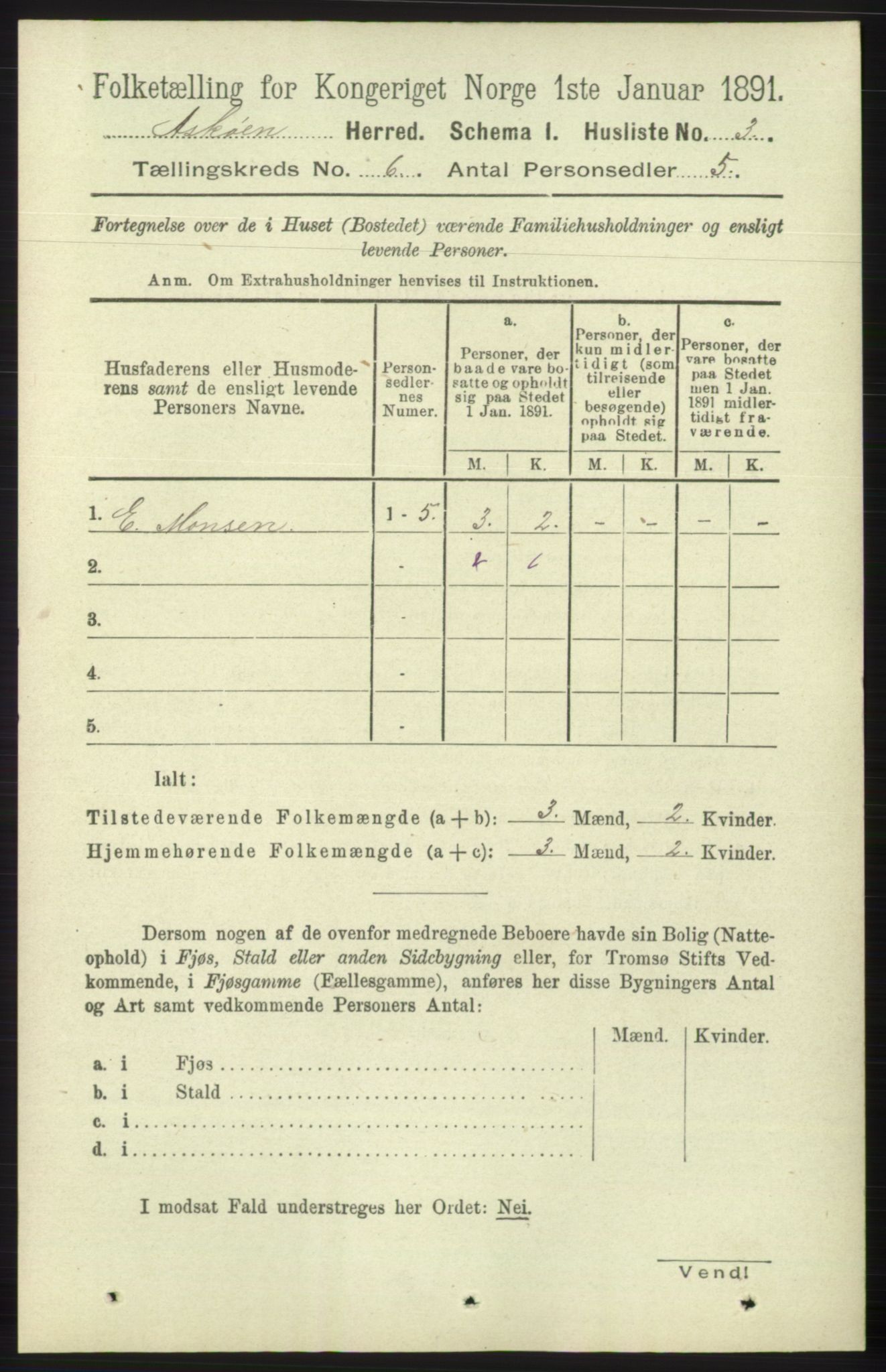 RA, 1891 census for 1247 Askøy, 1891, p. 3927