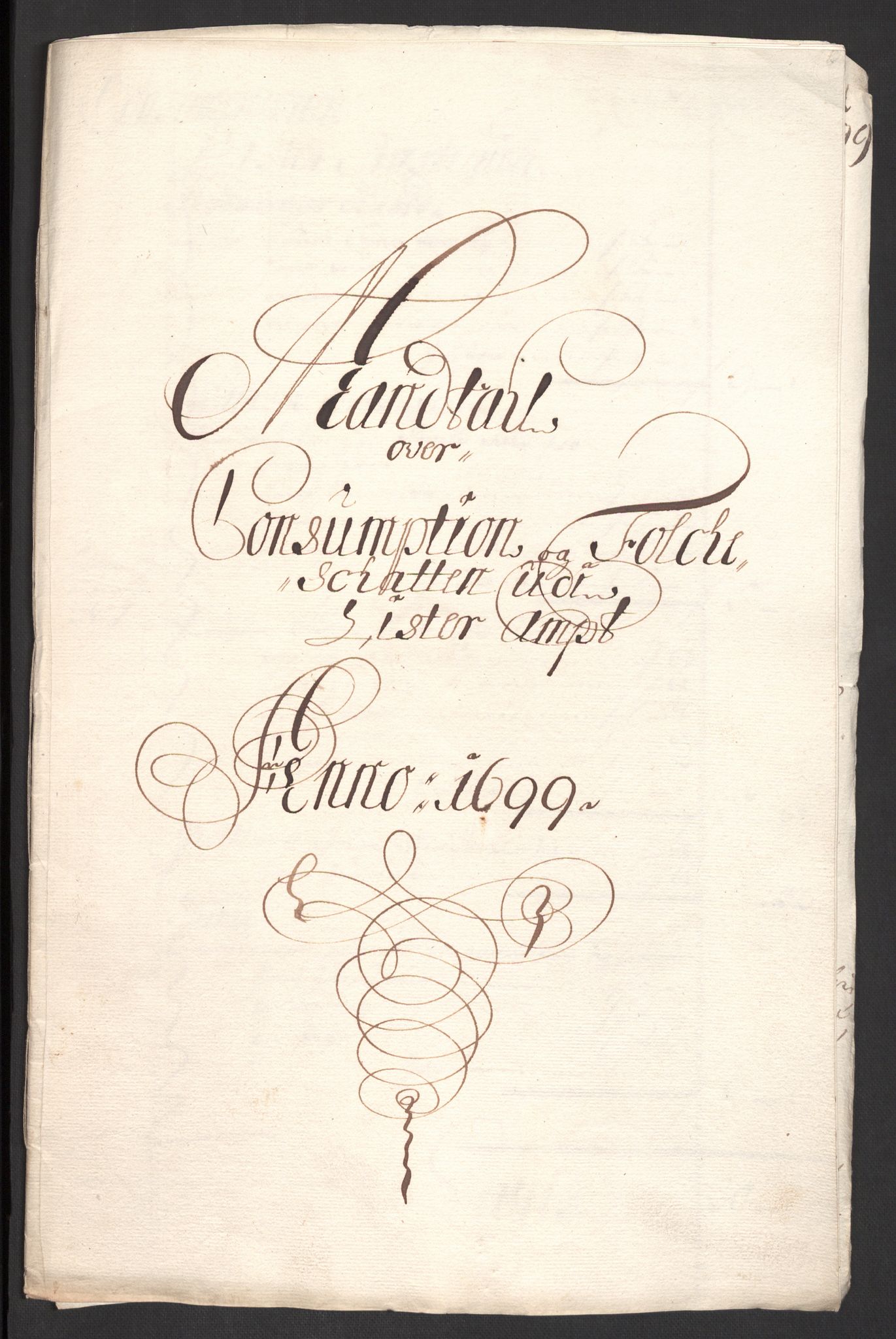 Rentekammeret inntil 1814, Reviderte regnskaper, Fogderegnskap, RA/EA-4092/R43/L2547: Fogderegnskap Lista og Mandal, 1698-1699, p. 202