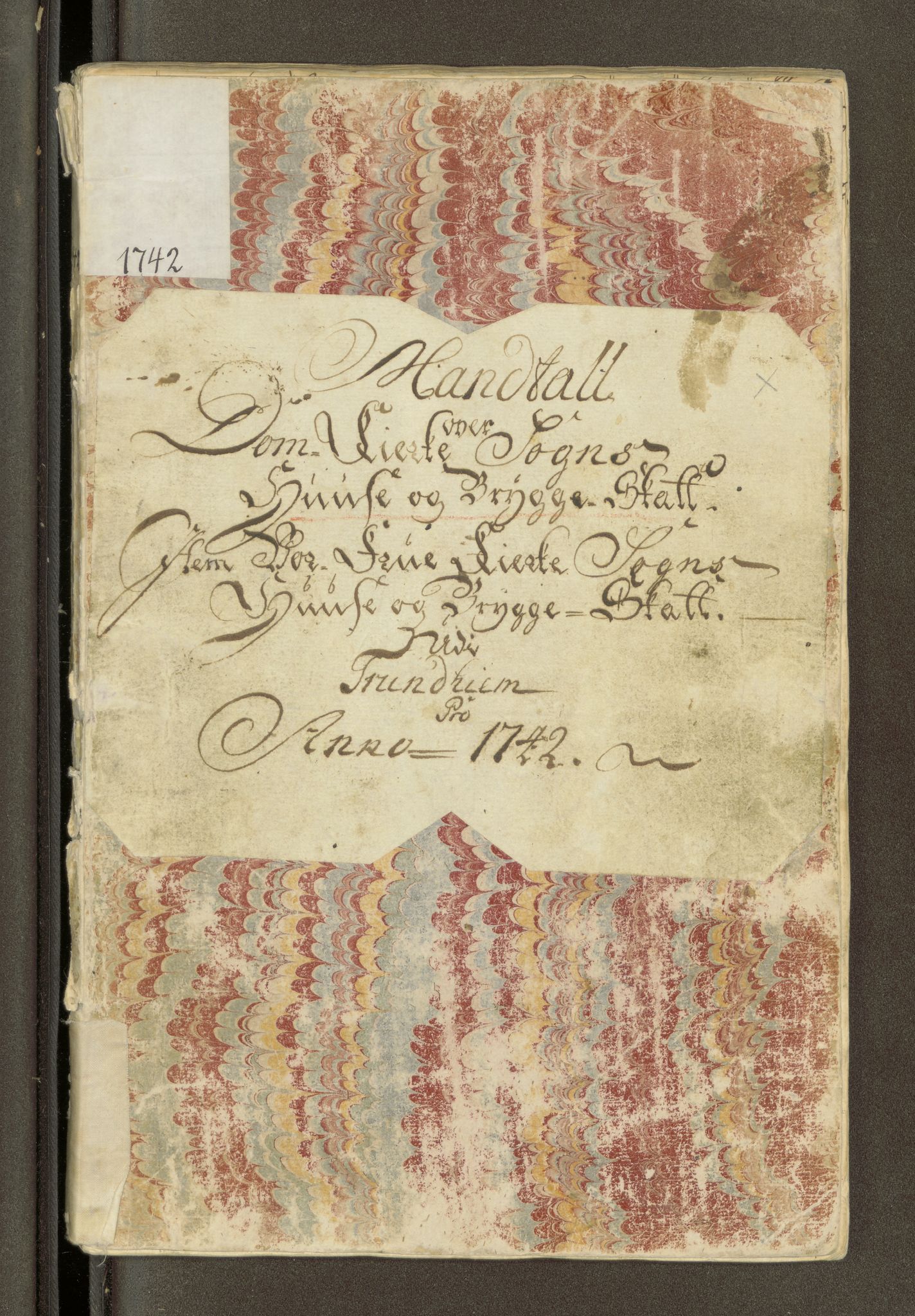 Trondheim magistrat, SAT/A-4372/D/Da/L0007: Skattemanntall, 1740-1745, p. 158