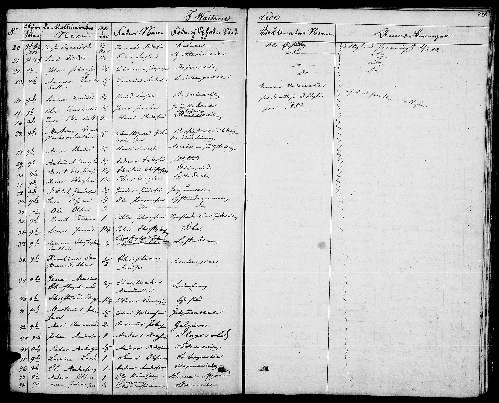 Romedal prestekontor, AV/SAH-PREST-004/K/L0003: Parish register (official) no. 3, 1829-1846, p. 379