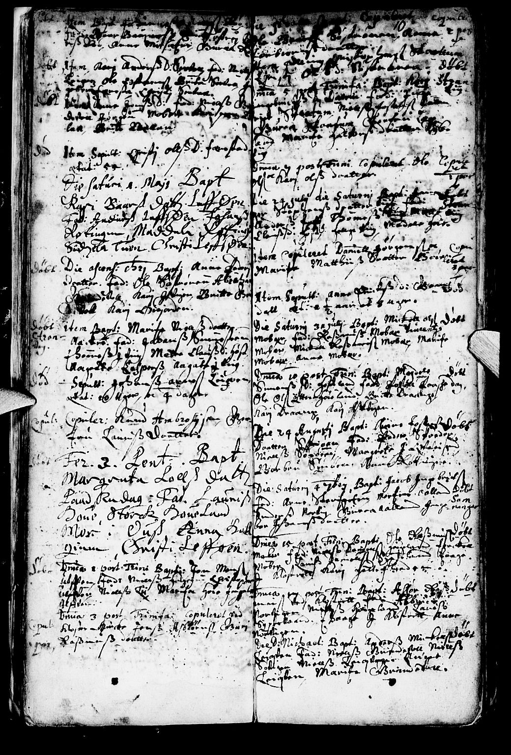 Os sokneprestembete, SAB/A-99929: Parish register (official) no. A 1, 1669-1722, p. 10