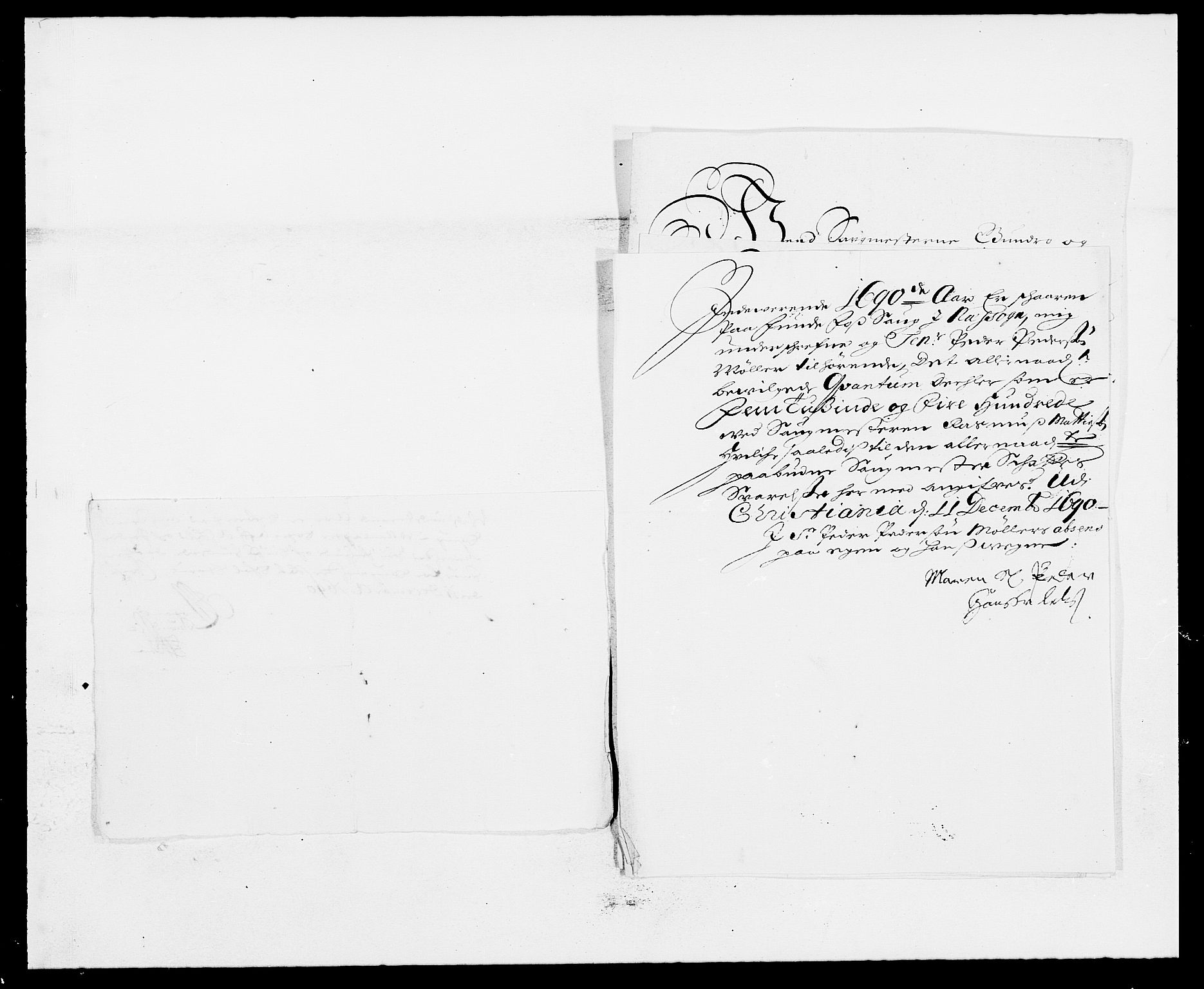 Rentekammeret inntil 1814, Reviderte regnskaper, Fogderegnskap, RA/EA-4092/R12/L0702: Fogderegnskap Øvre Romerike, 1690, p. 185