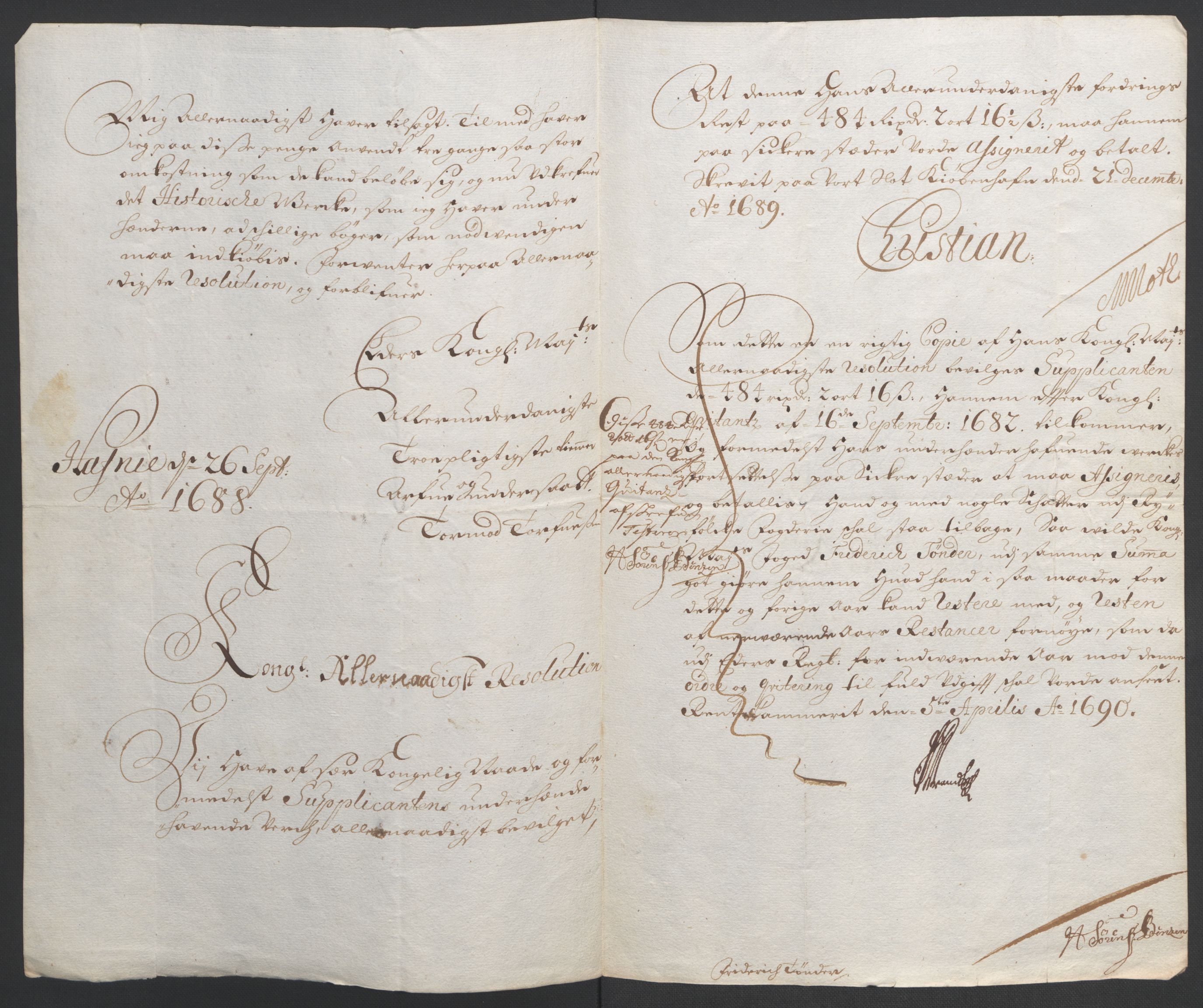 Rentekammeret inntil 1814, Reviderte regnskaper, Fogderegnskap, AV/RA-EA-4092/R47/L2856: Fogderegnskap Ryfylke, 1689-1693, p. 237