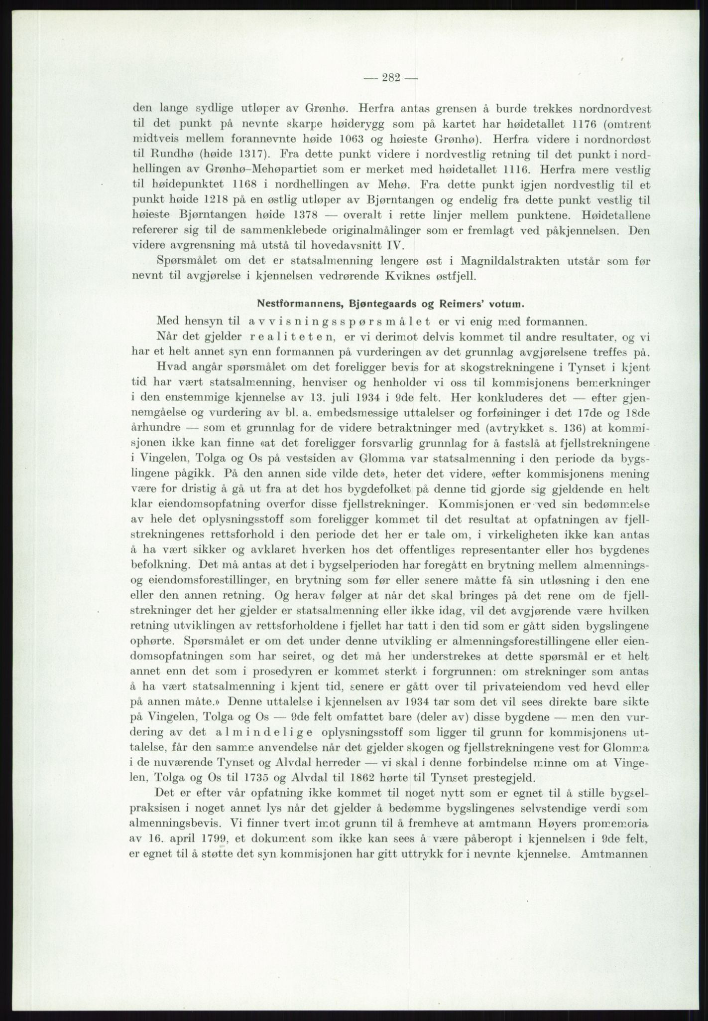 Høyfjellskommisjonen, AV/RA-S-1546/X/Xa/L0001: Nr. 1-33, 1909-1953, p. 4052