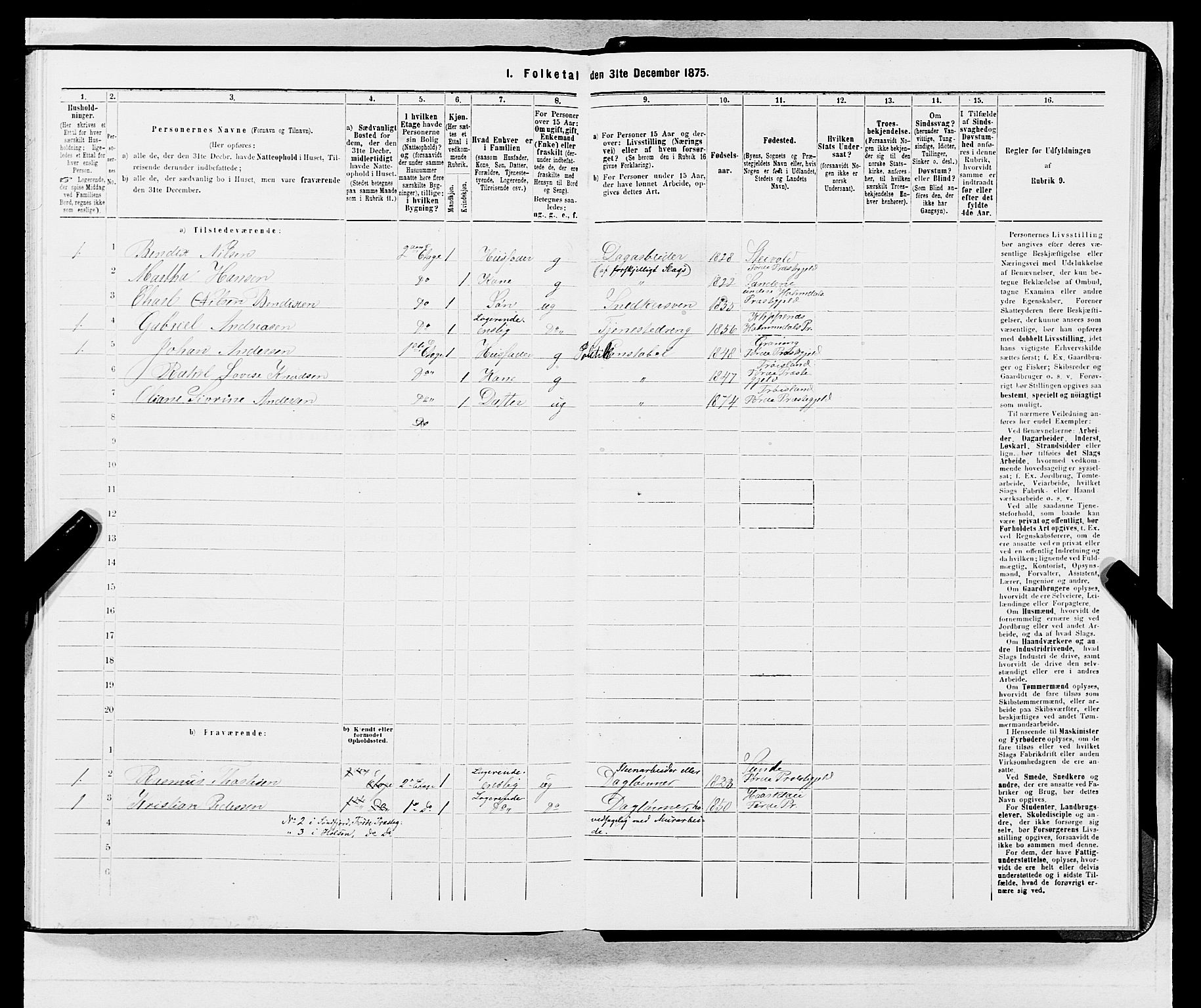 SAB, 1875 census for 1301 Bergen, 1875, p. 4059