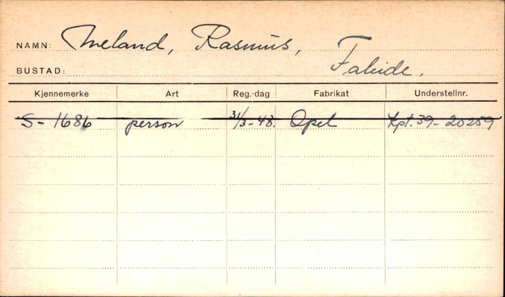 Statens vegvesen, Sogn og Fjordane vegkontor, AV/SAB-A-5301/4/F/L0001D: Eigarregister Fjordane til 1.6.1961, 1930-1961, p. 579