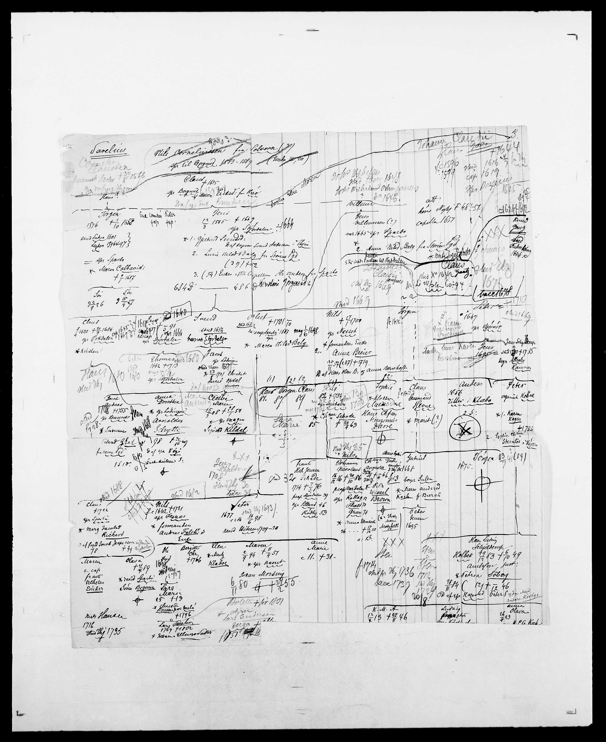 Delgobe, Charles Antoine - samling, AV/SAO-PAO-0038/D/Da/L0030: Paars - Pittelkov, p. 97