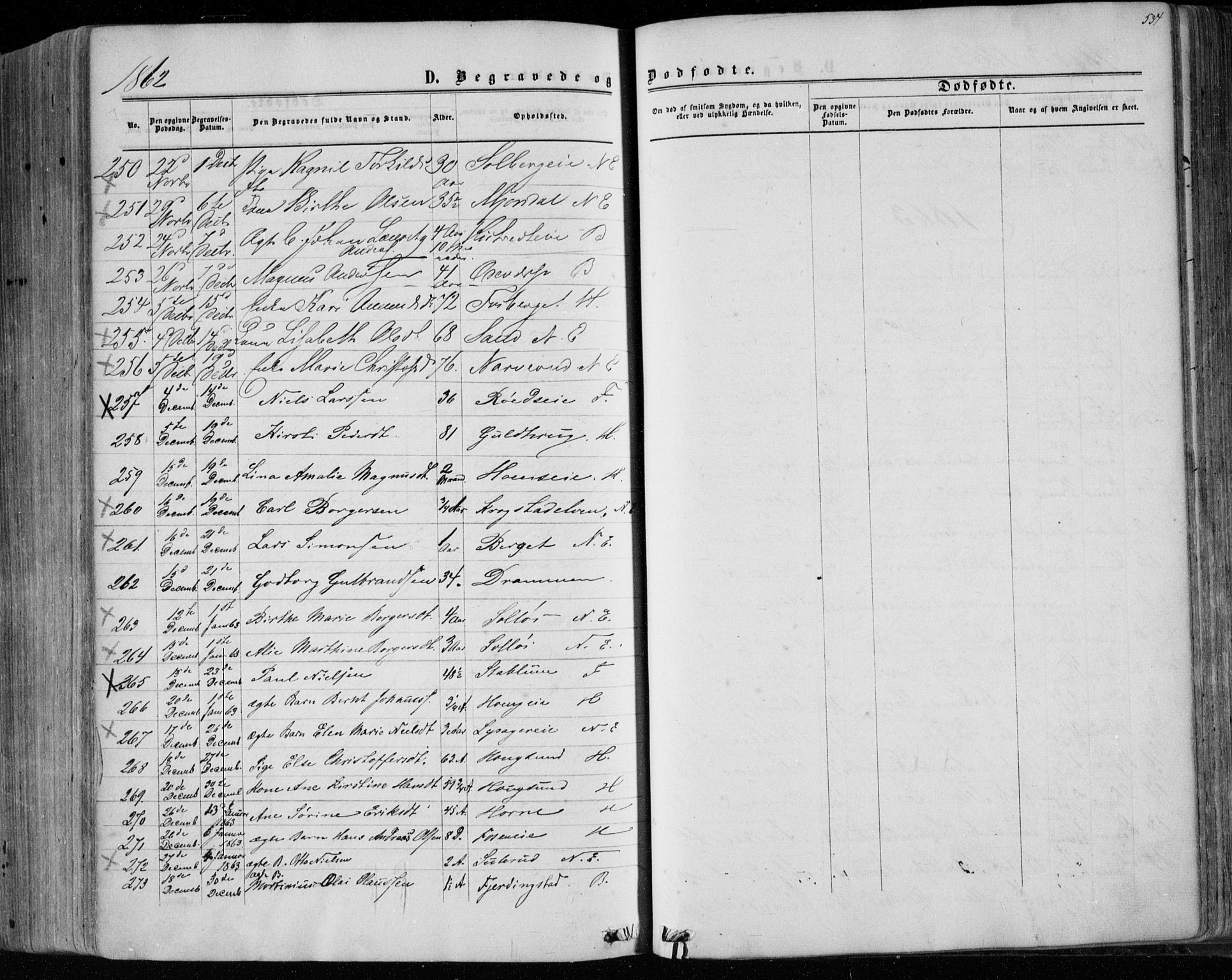 Eiker kirkebøker, AV/SAKO-A-4/F/Fa/L0016: Parish register (official) no. I 16, 1860-1868, p. 534