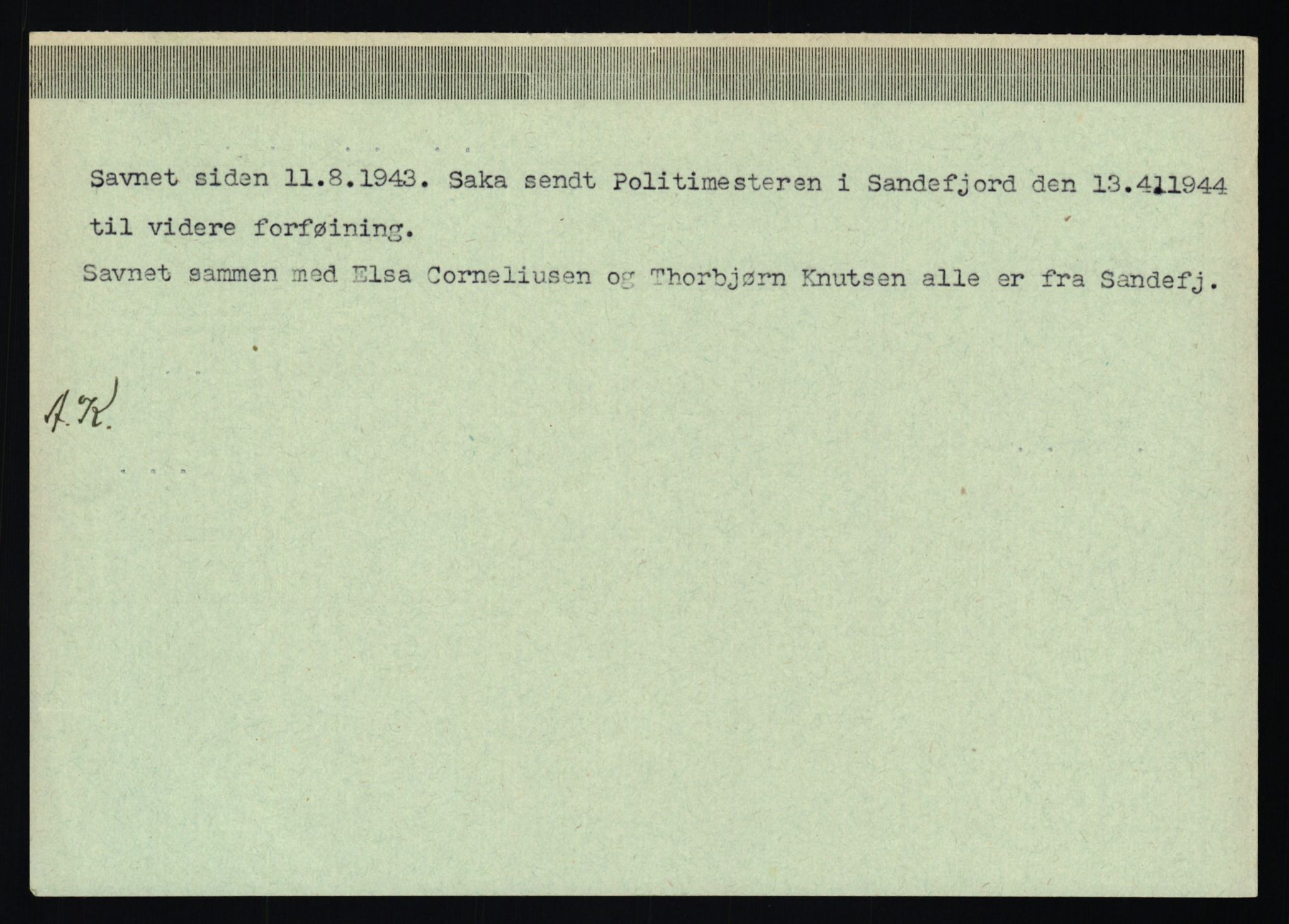 Statspolitiet - Hovedkontoret / Osloavdelingen, AV/RA-S-1329/C/Ca/L0006: Hanche - Hokstvedt, 1943-1945, p. 3199