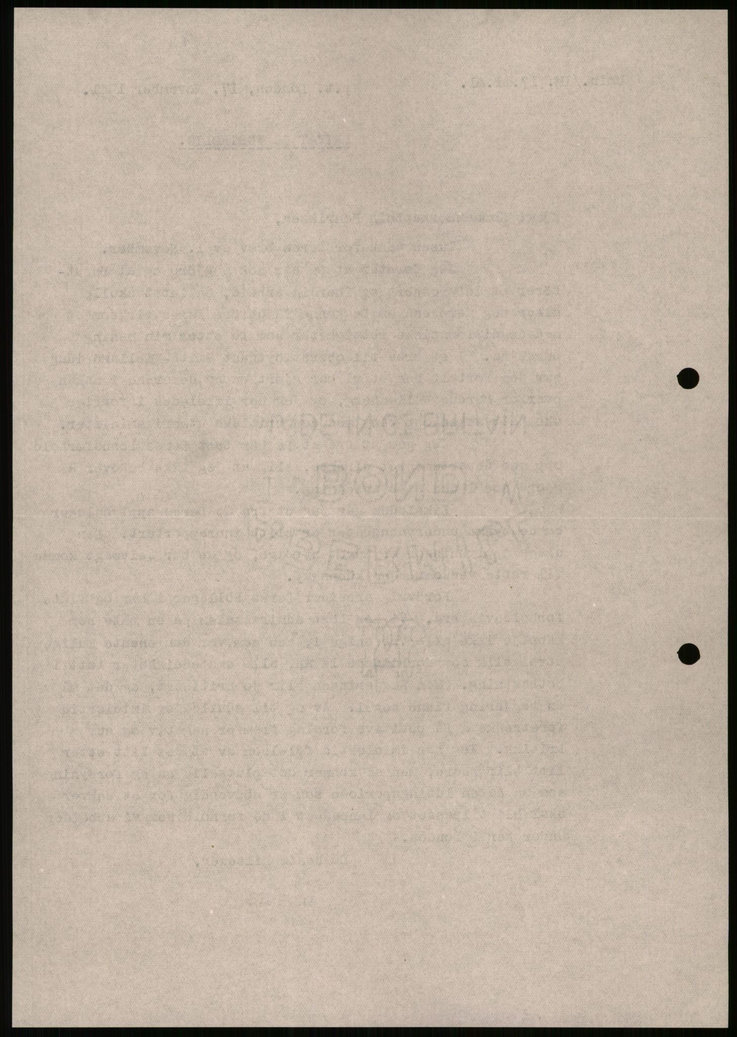 Lie, Trygve, AV/RA-PA-1407/D/L0003: Blandet korrespondanse., 1940-1948, p. 798