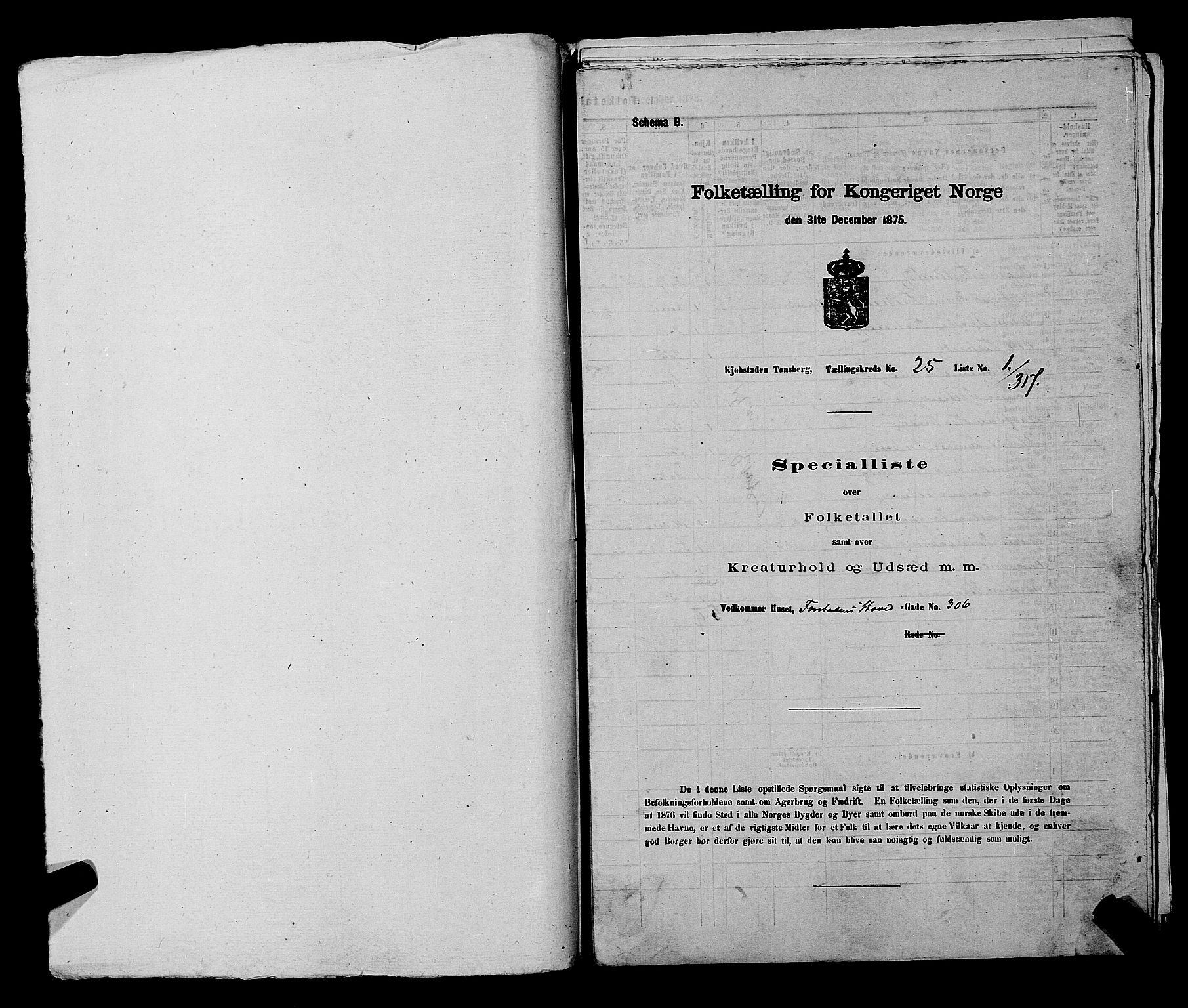 SAKO, 1875 census for 0705P Tønsberg, 1875, p. 774