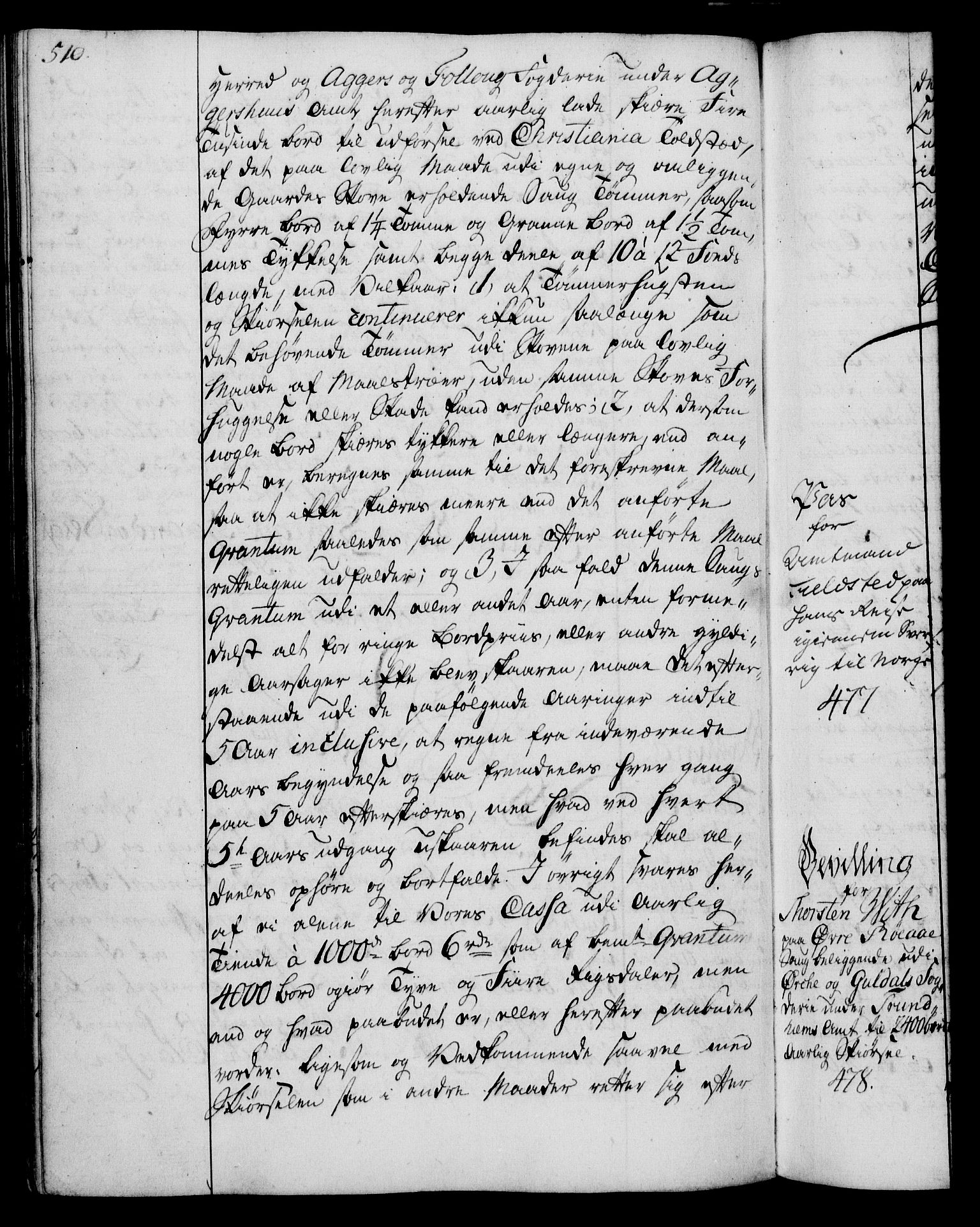 Rentekammeret, Kammerkanselliet, RA/EA-3111/G/Gg/Gga/L0007: Norsk ekspedisjonsprotokoll med register (merket RK 53.7), 1759-1768, p. 510