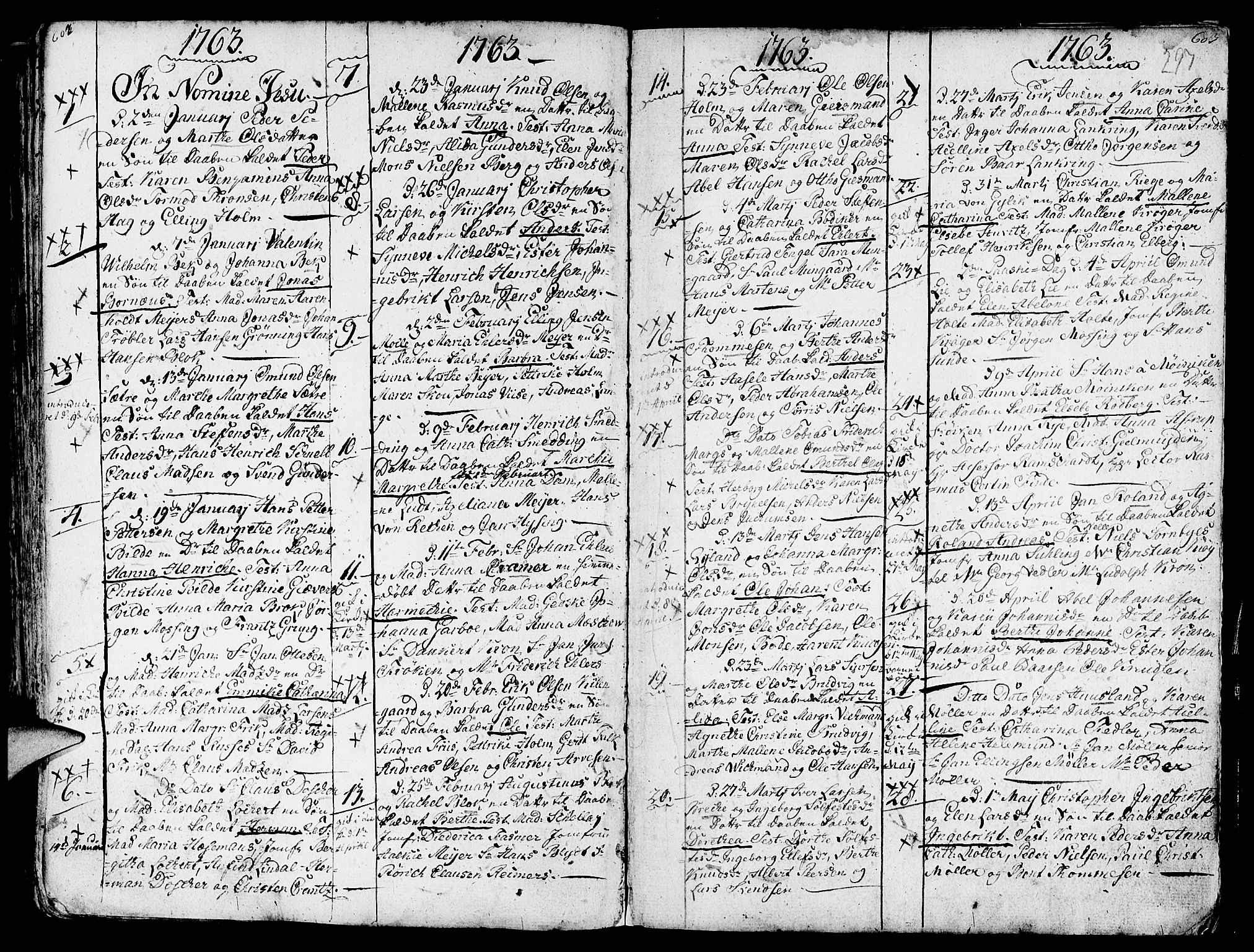 Nykirken Sokneprestembete, SAB/A-77101/H/Haa/L0003: Parish register (official) no. A 3, 1717-1764, p. 297
