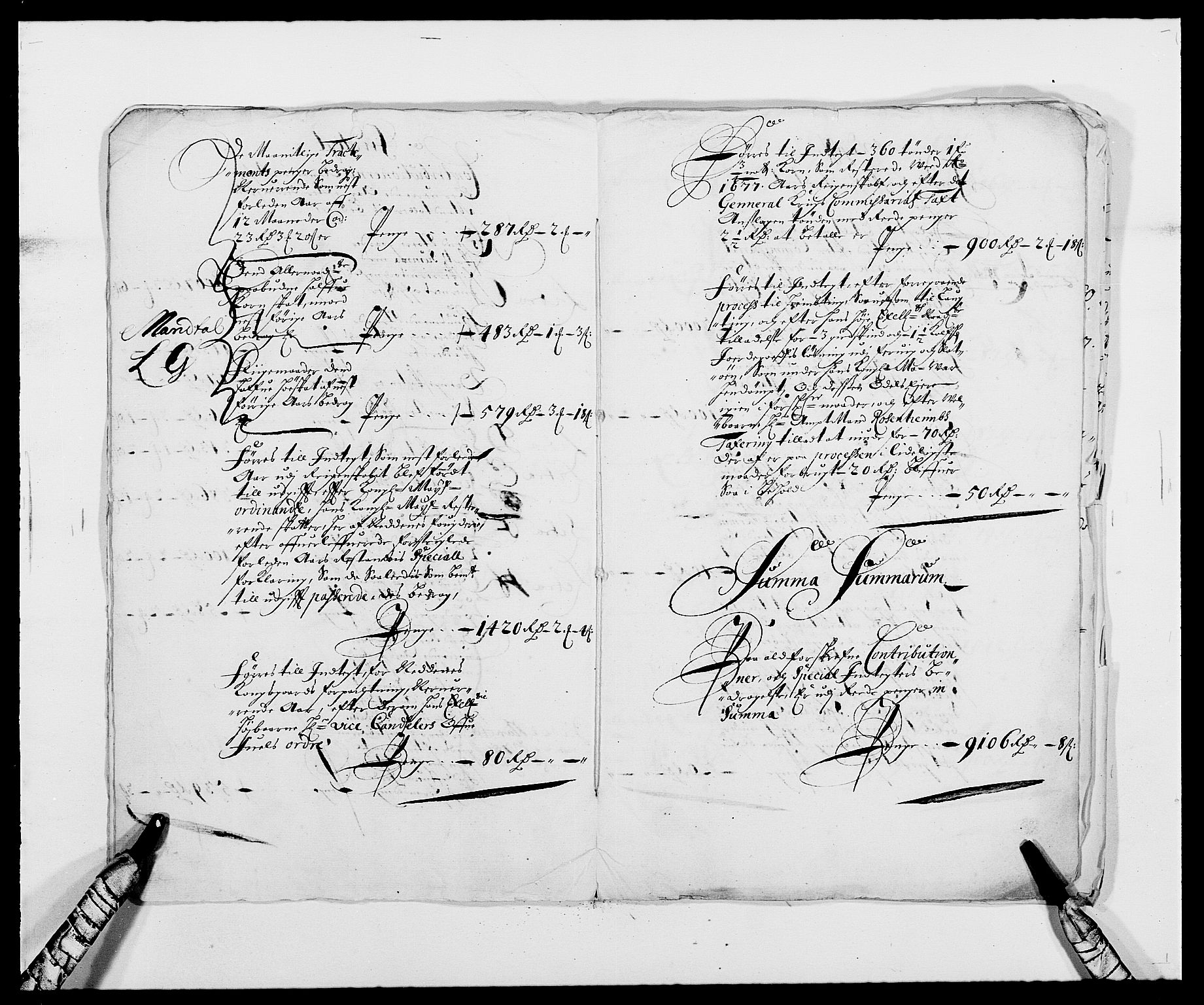 Rentekammeret inntil 1814, Reviderte regnskaper, Fogderegnskap, AV/RA-EA-4092/R39/L2303: Fogderegnskap Nedenes, 1679, p. 6