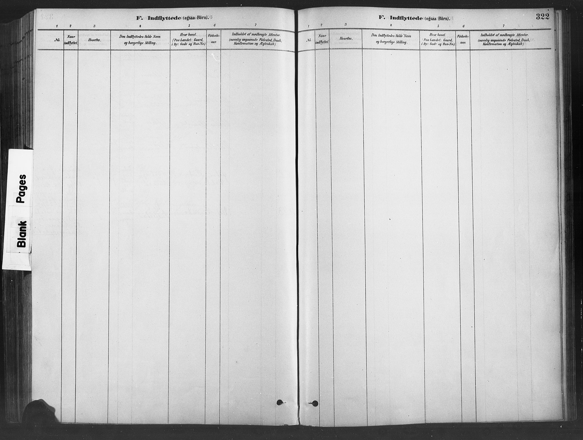 Fåberg prestekontor, AV/SAH-PREST-086/H/Ha/Haa/L0009: Parish register (official) no. 9, 1879-1898, p. 322