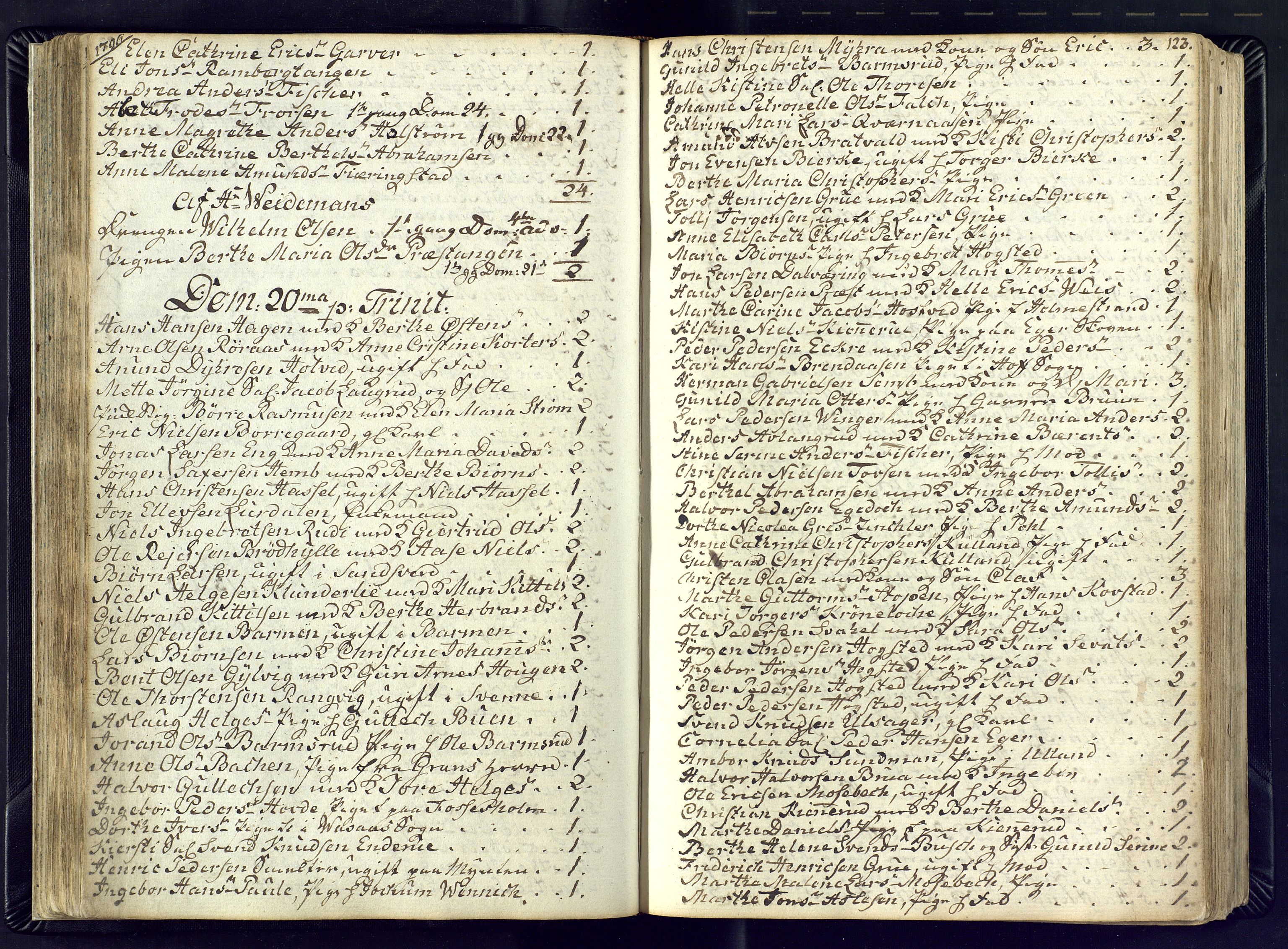 Kongsberg kirkebøker, AV/SAKO-A-22/M/Ma/L0012: Communicants register no. 12, 1794-1800, p. 123