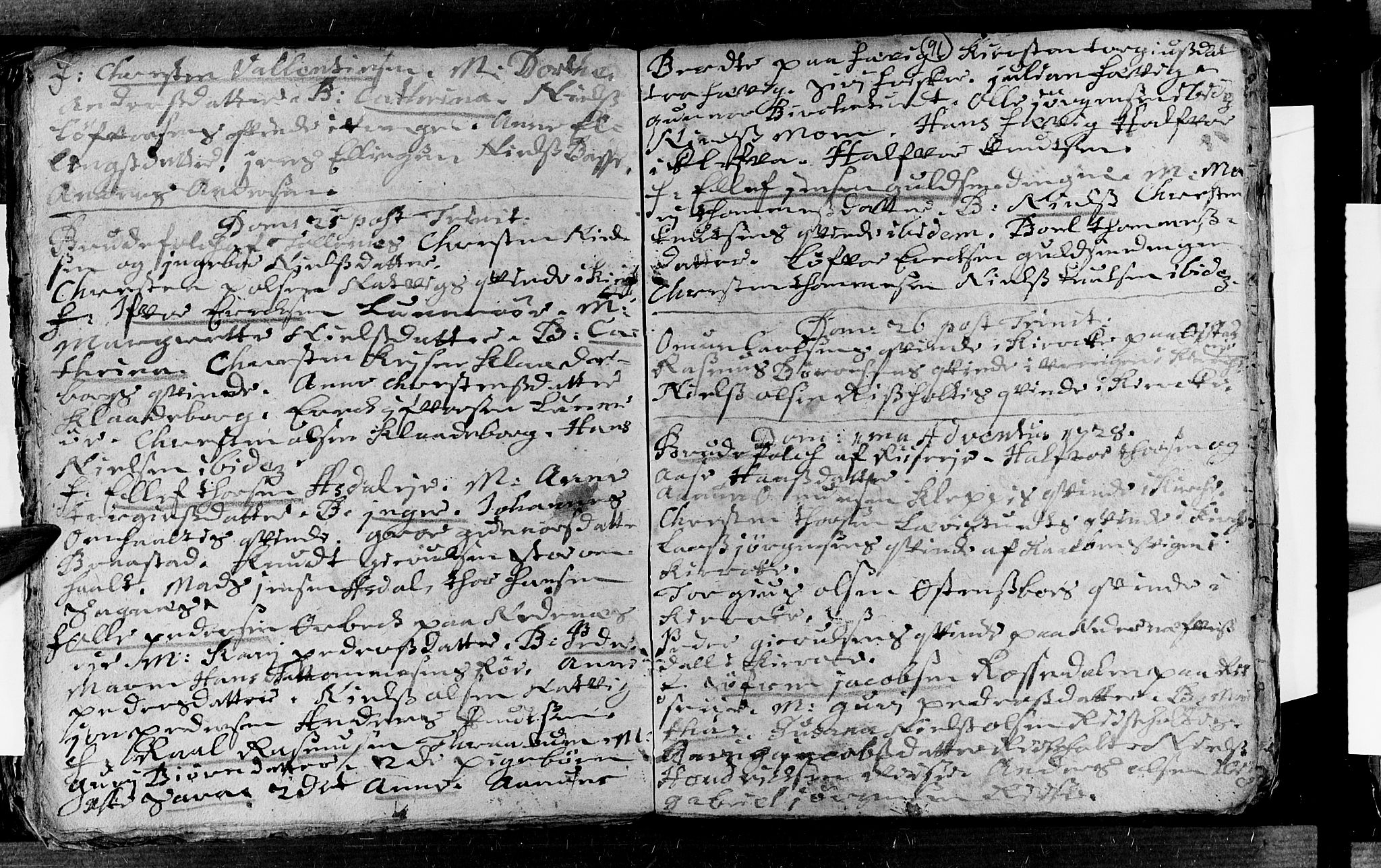 Øyestad sokneprestkontor, AV/SAK-1111-0049/F/Fa/L0003: Parish register (official) no. A 3, 1722-1730, p. 91