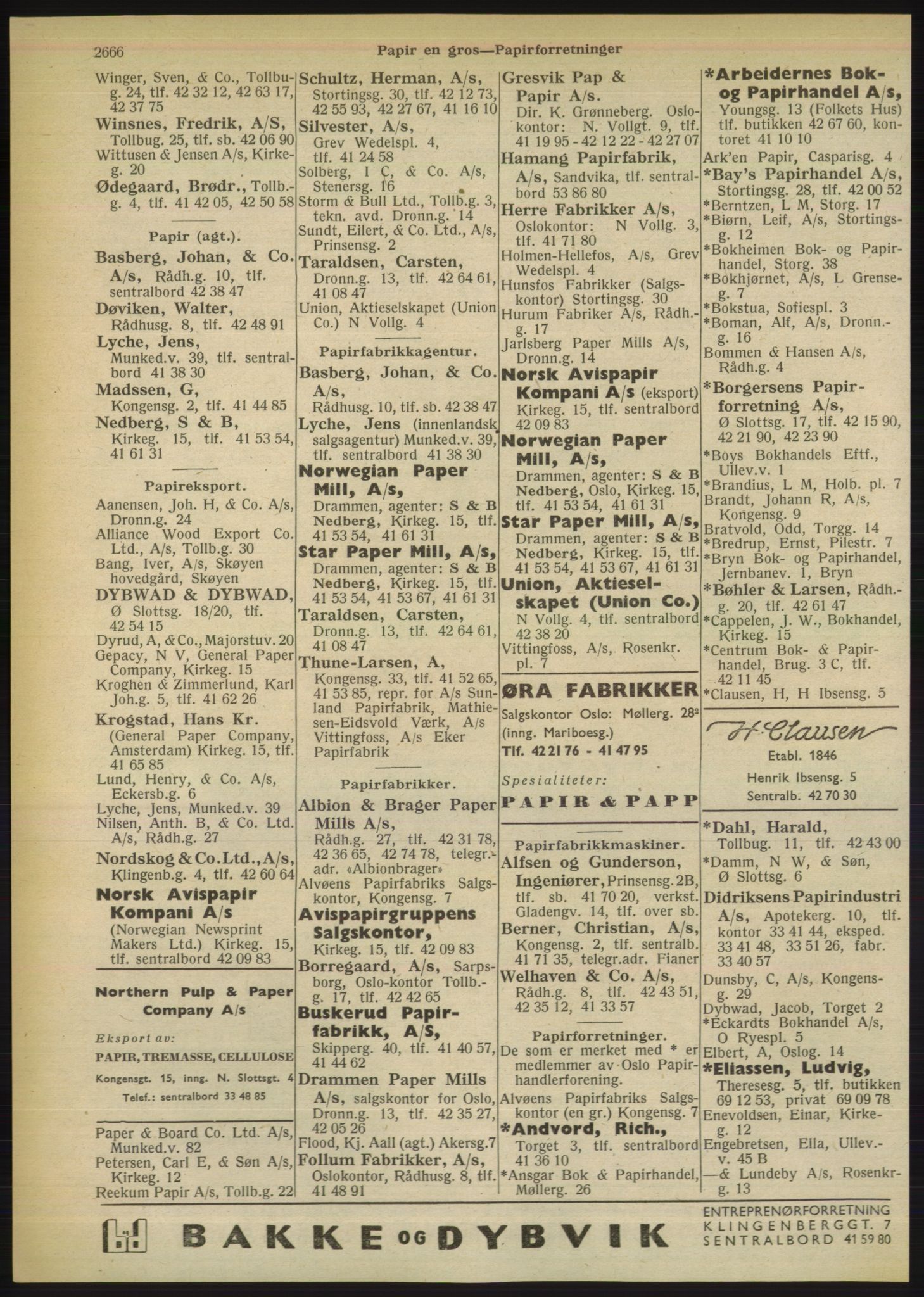 Kristiania/Oslo adressebok, PUBL/-, 1949, p. 2666