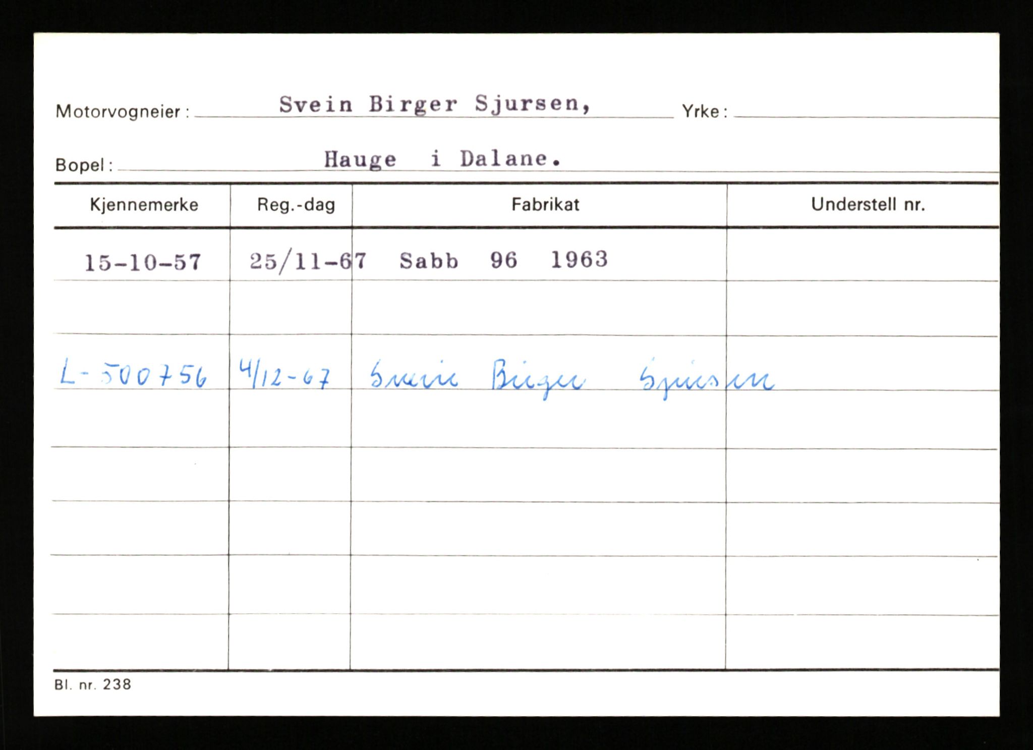 Stavanger trafikkstasjon, AV/SAST-A-101942/0/G/L0010: Registreringsnummer: 130000 - 239953, 1930-1971, p. 705