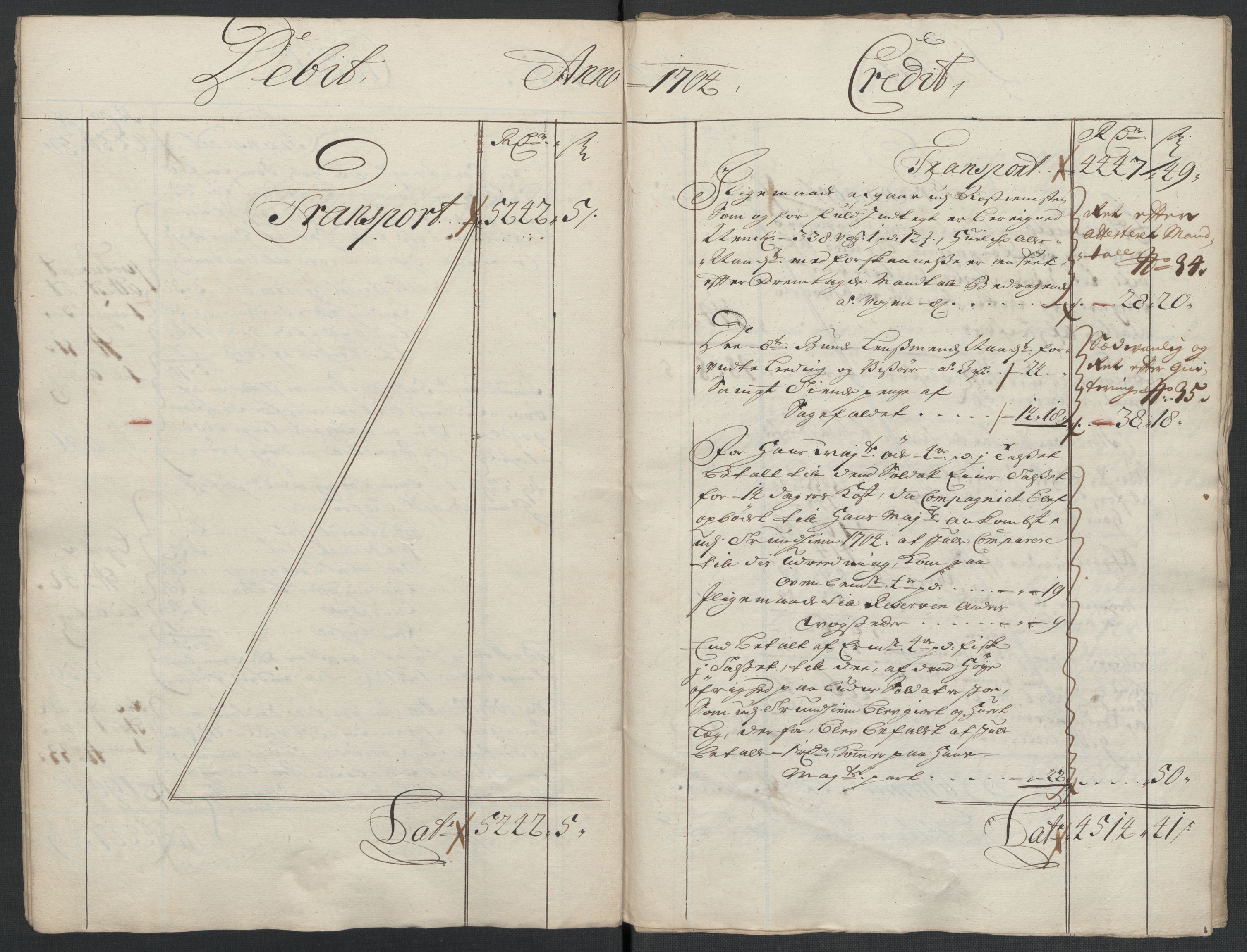 Rentekammeret inntil 1814, Reviderte regnskaper, Fogderegnskap, AV/RA-EA-4092/R55/L3656: Fogderegnskap Romsdal, 1703-1705, p. 161