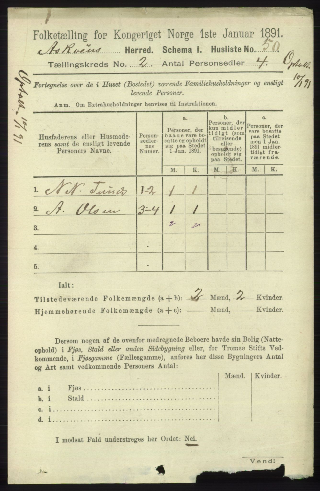 RA, 1891 census for 1247 Askøy, 1891, p. 1080