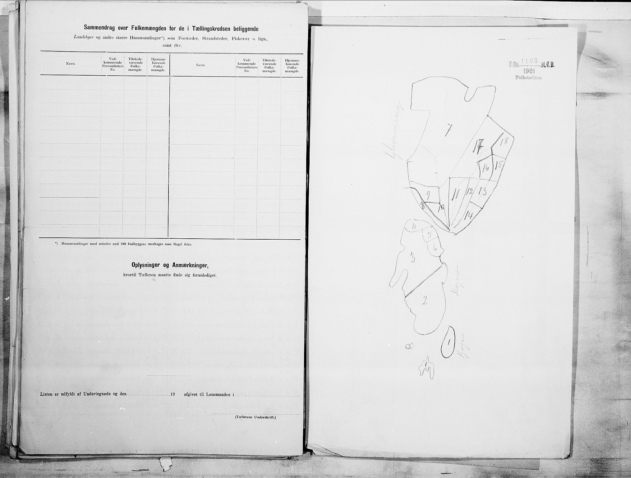 SAO, 1900 census for Glemmen, 1900, p. 47