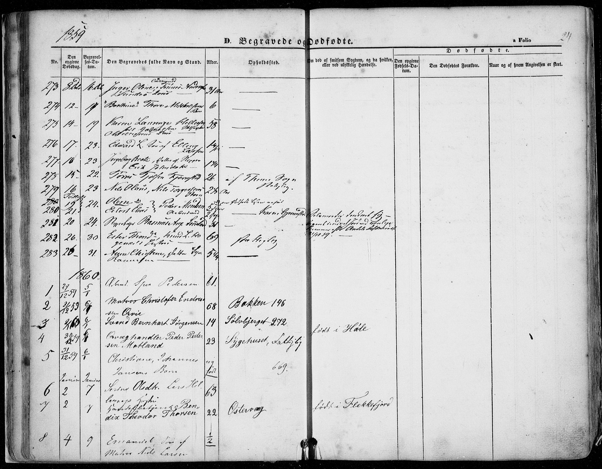 Domkirken sokneprestkontor, SAST/A-101812/001/30/30BA/L0020: Parish register (official) no. A 19, 1858-1877, p. 24