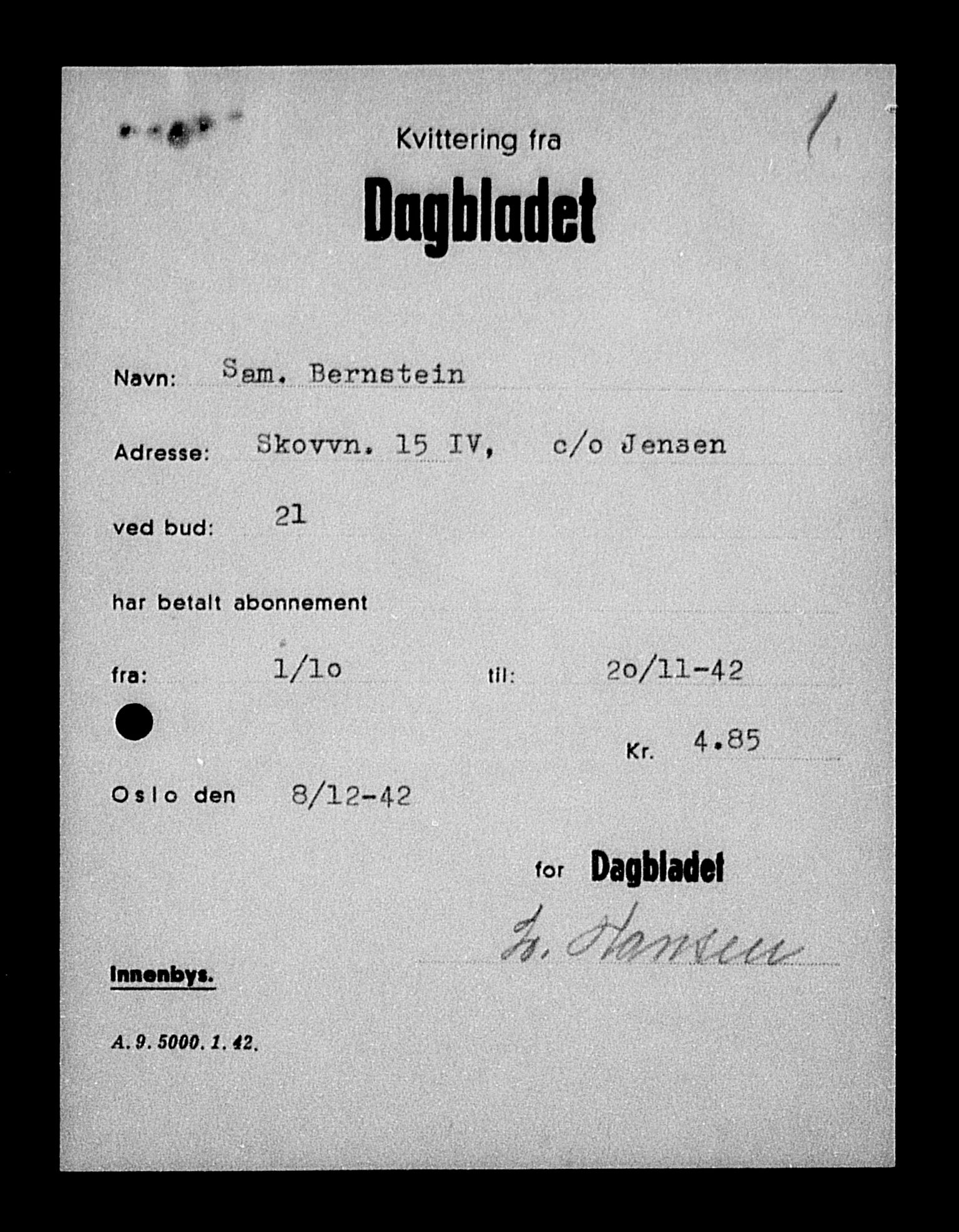 Justisdepartementet, Tilbakeføringskontoret for inndratte formuer, AV/RA-S-1564/H/Hc/Hcc/L0923: --, 1945-1947, p. 618