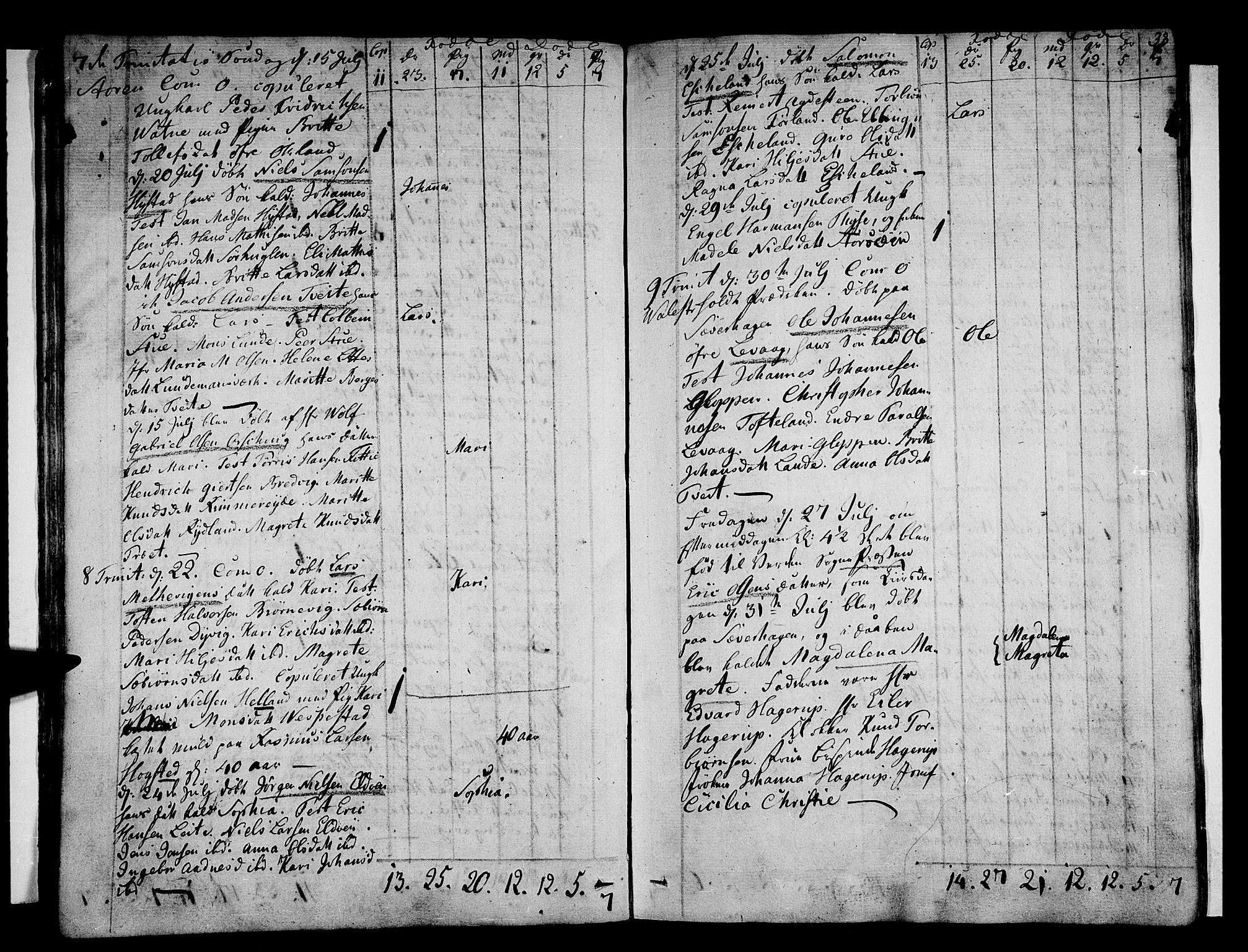 Stord sokneprestembete, AV/SAB-A-78201/H/Haa: Parish register (official) no. A 4, 1800-1815, p. 33