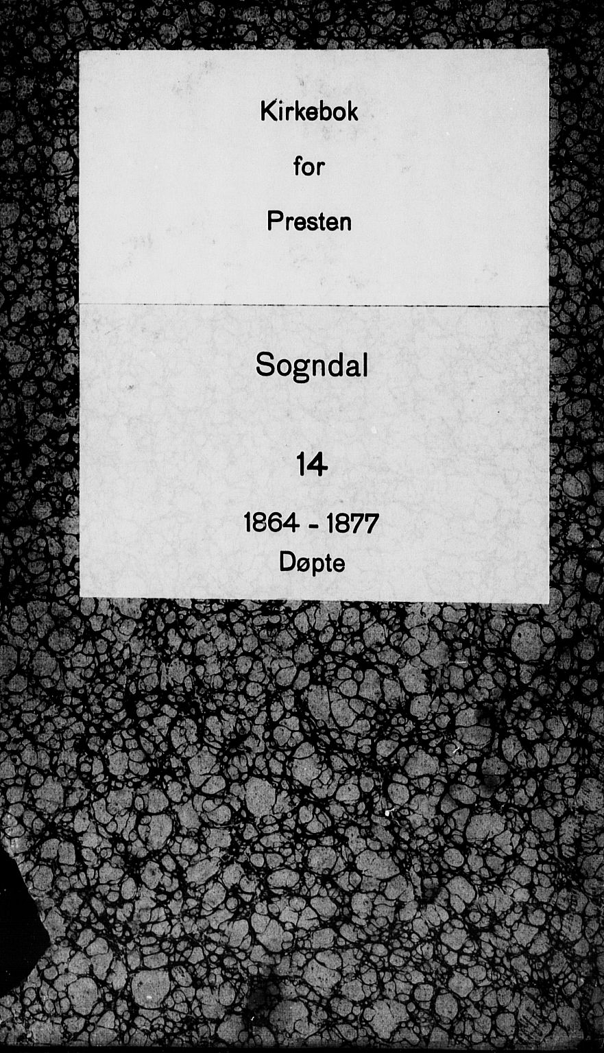 Sogndal sokneprestembete, SAB/A-81301/H/Haa/Haaa/L0014: Parish register (official) no. A 14, 1864-1877