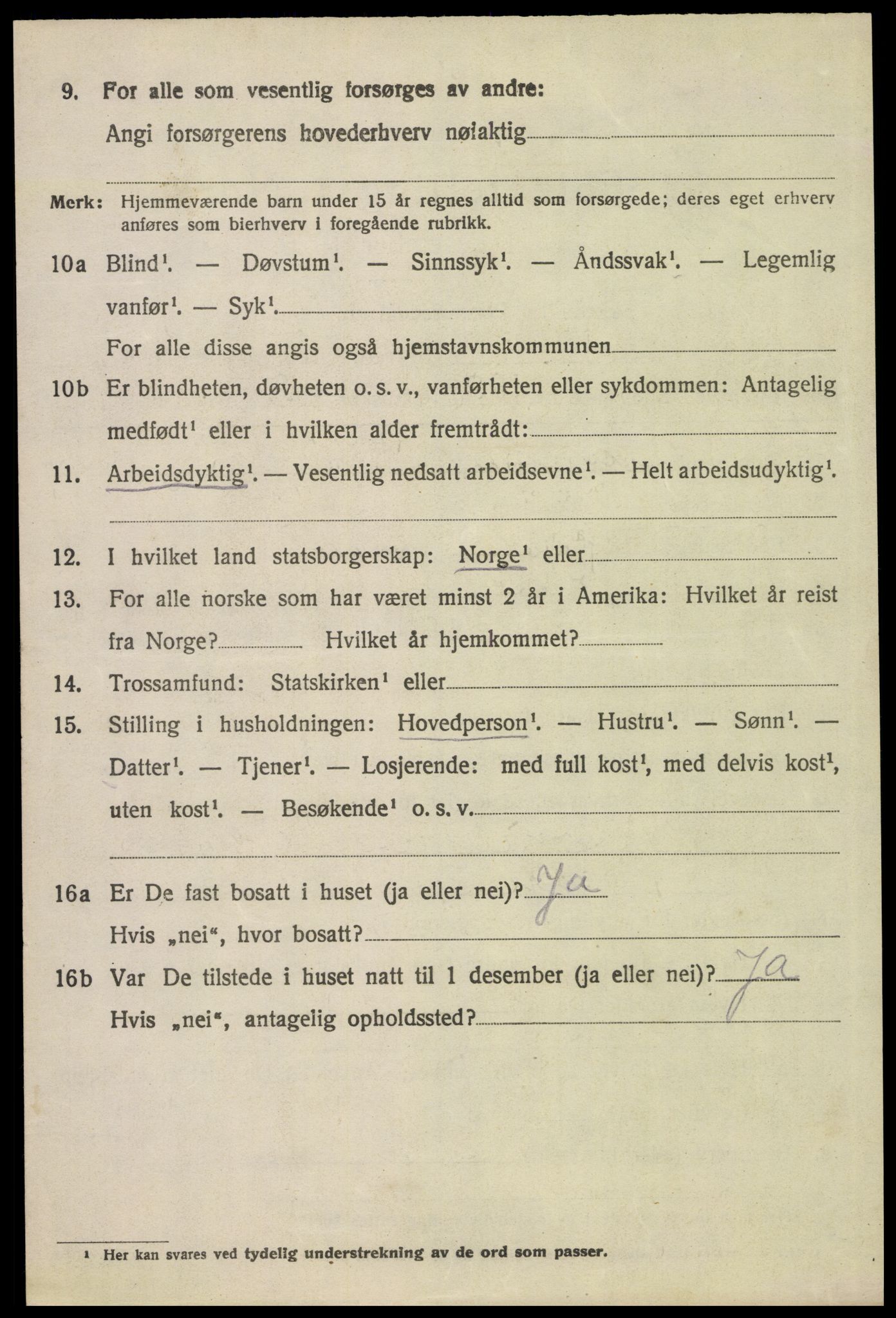 SAH, 1920 census for Grue, 1920, p. 10504