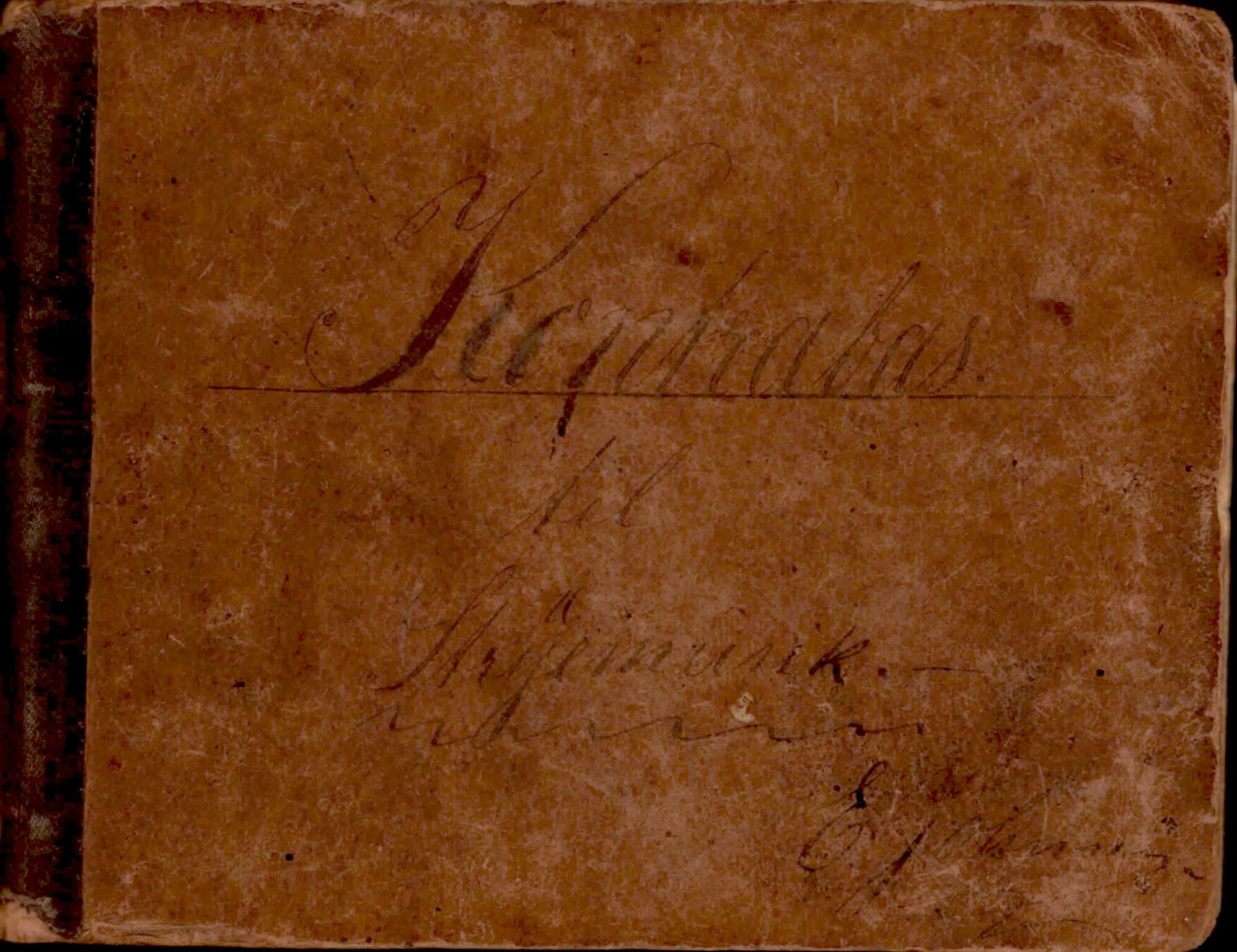 Notesamling Hadeland Folkemuseum, OARM/H-A-00700/F/Fc/L0001: Anders O. Dæhlen, 1840-1907, p. 1