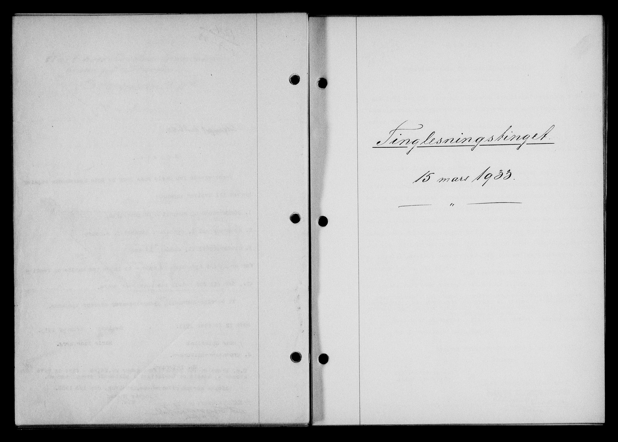 Lofoten sorenskriveri, SAT/A-0017/1/2/2C/L0027b: Mortgage book no. 27b, 1933-1933