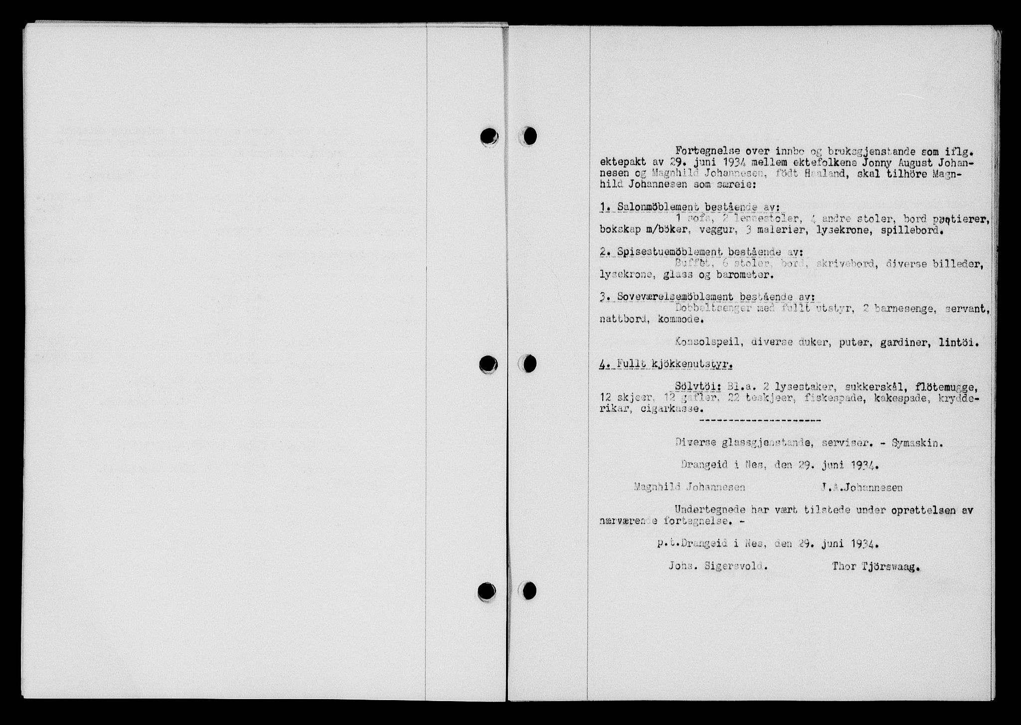 Flekkefjord sorenskriveri, SAK/1221-0001/G/Gb/Gba/L0051: Mortgage book no. 47, 1934-1935, Deed date: 03.07.1934