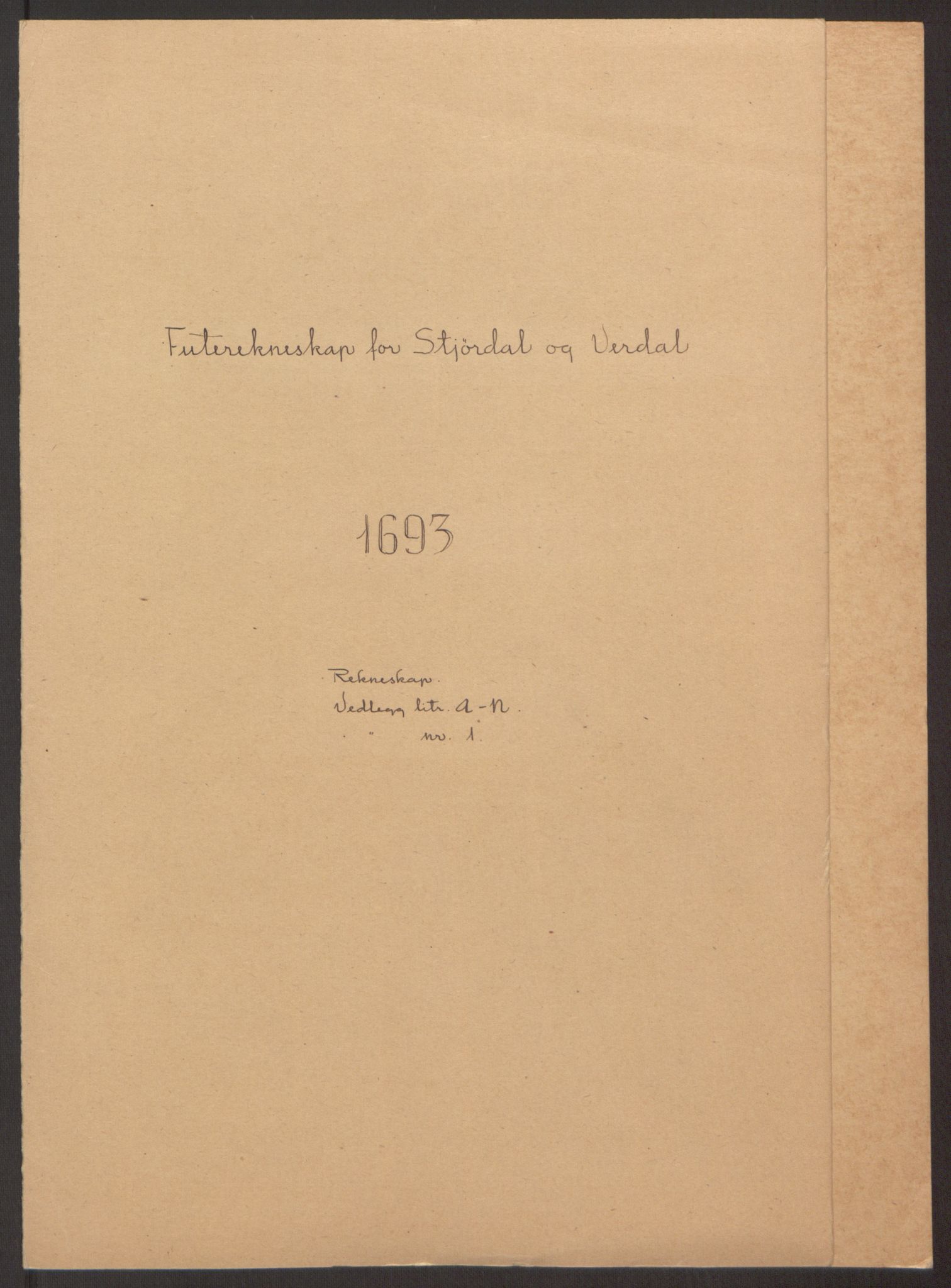 Rentekammeret inntil 1814, Reviderte regnskaper, Fogderegnskap, RA/EA-4092/R62/L4186: Fogderegnskap Stjørdal og Verdal, 1693-1694, p. 2