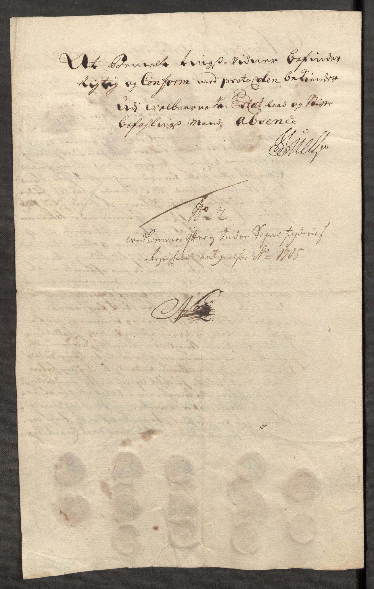 Rentekammeret inntil 1814, Reviderte regnskaper, Fogderegnskap, RA/EA-4092/R52/L3314: Fogderegnskap Sogn, 1705-1707, p. 209