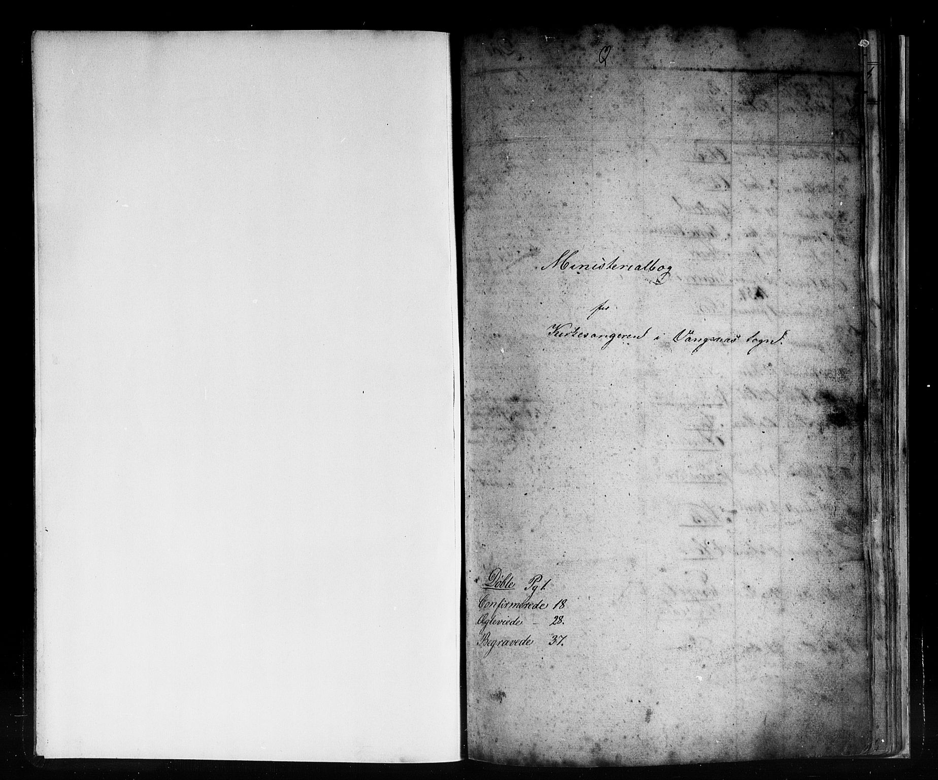 Vik sokneprestembete, AV/SAB-A-81501/H/Hab/Habc/L0001: Parish register (copy) no. C 1, 1853-1879