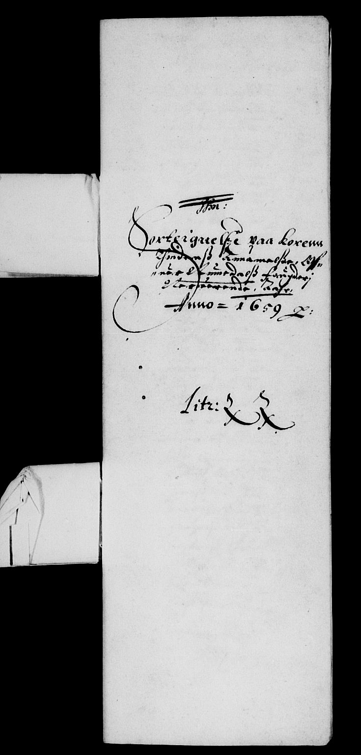 Rentekammeret inntil 1814, Reviderte regnskaper, Lensregnskaper, AV/RA-EA-5023/R/Rb/Rbw/L0141: Trondheim len, 1659-1660