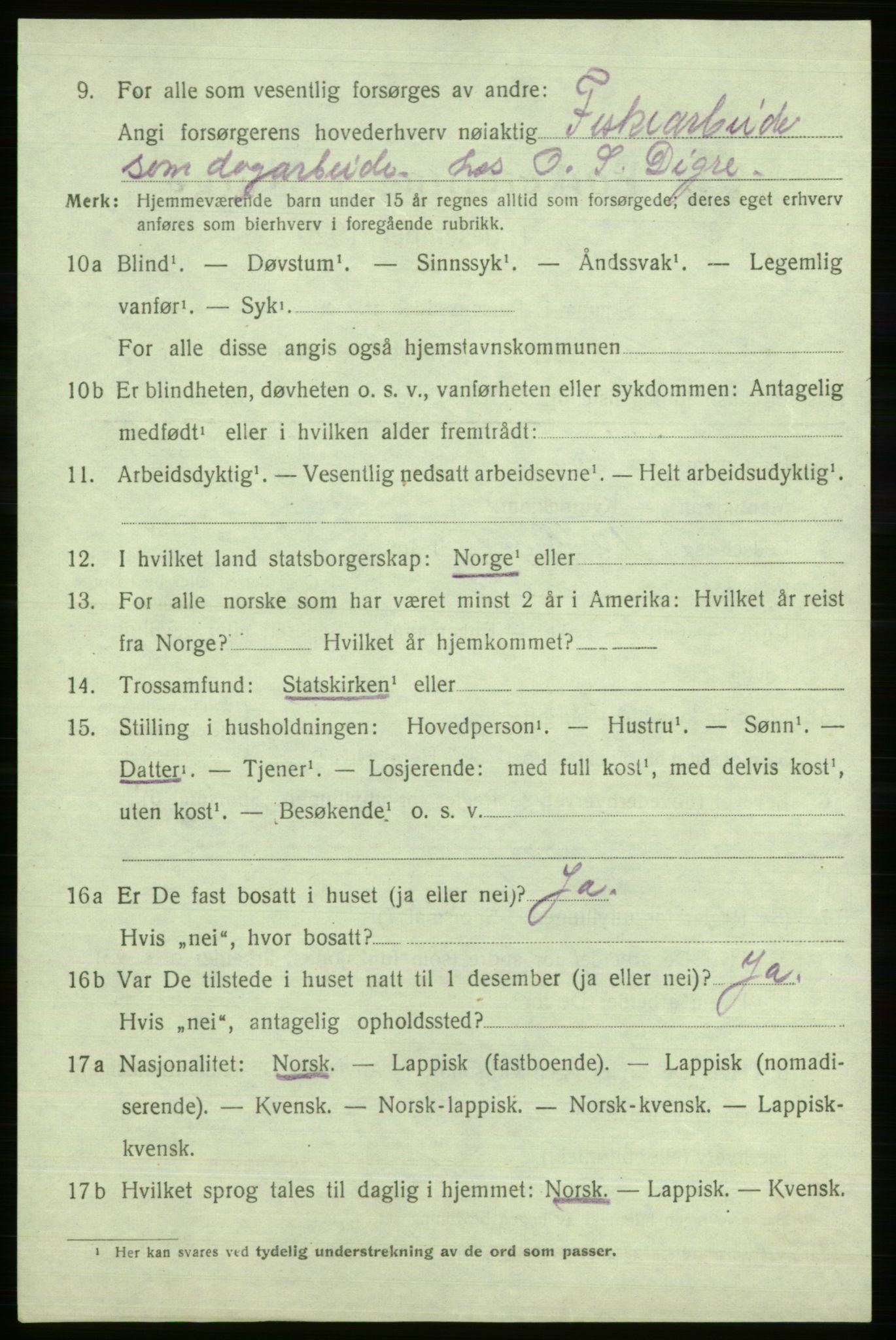 SATØ, 1920 census for Måsøy, 1920, p. 3319