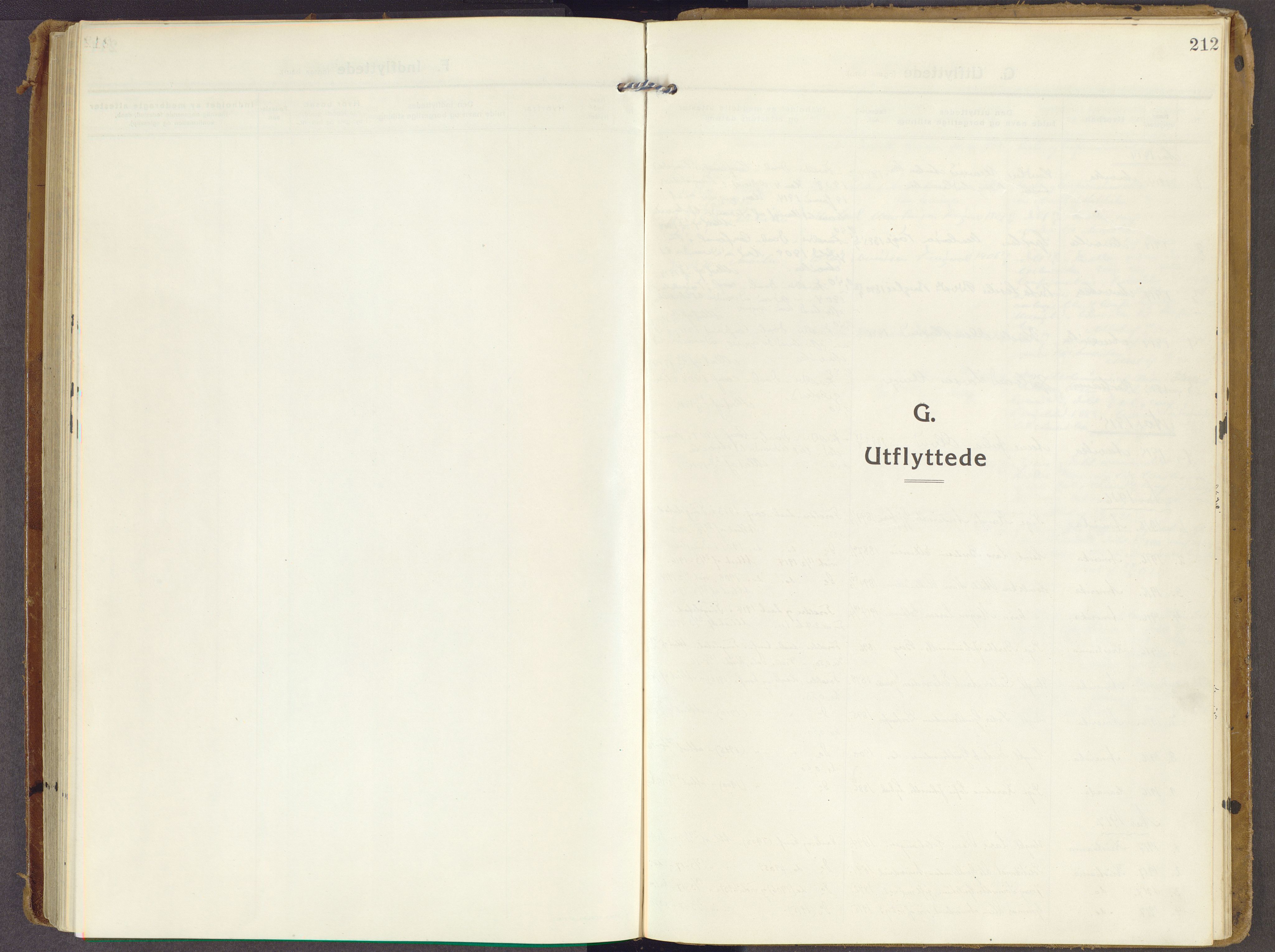 Brandbu prestekontor, AV/SAH-PREST-114/H/Ha/Haa/L0003: Parish register (official) no. 3, 1914-1928, p. 212