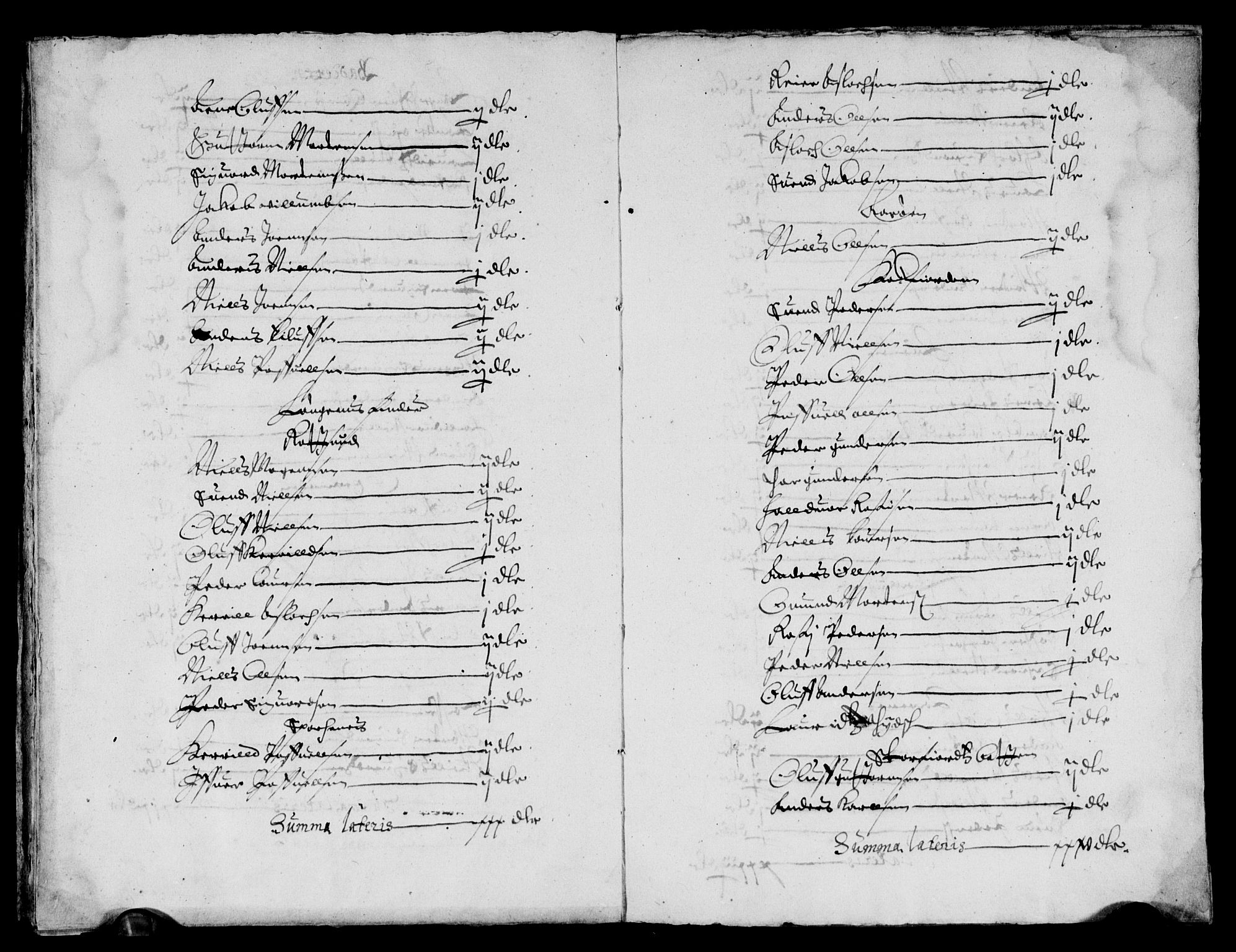 Rentekammeret inntil 1814, Reviderte regnskaper, Lensregnskaper, AV/RA-EA-5023/R/Rb/Rbz/L0028: Nordlandenes len, 1638-1646
