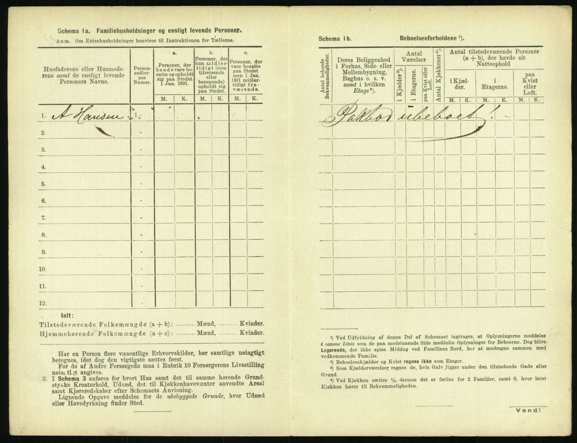 RA, 1891 census for 0801 Kragerø, 1891, p. 793