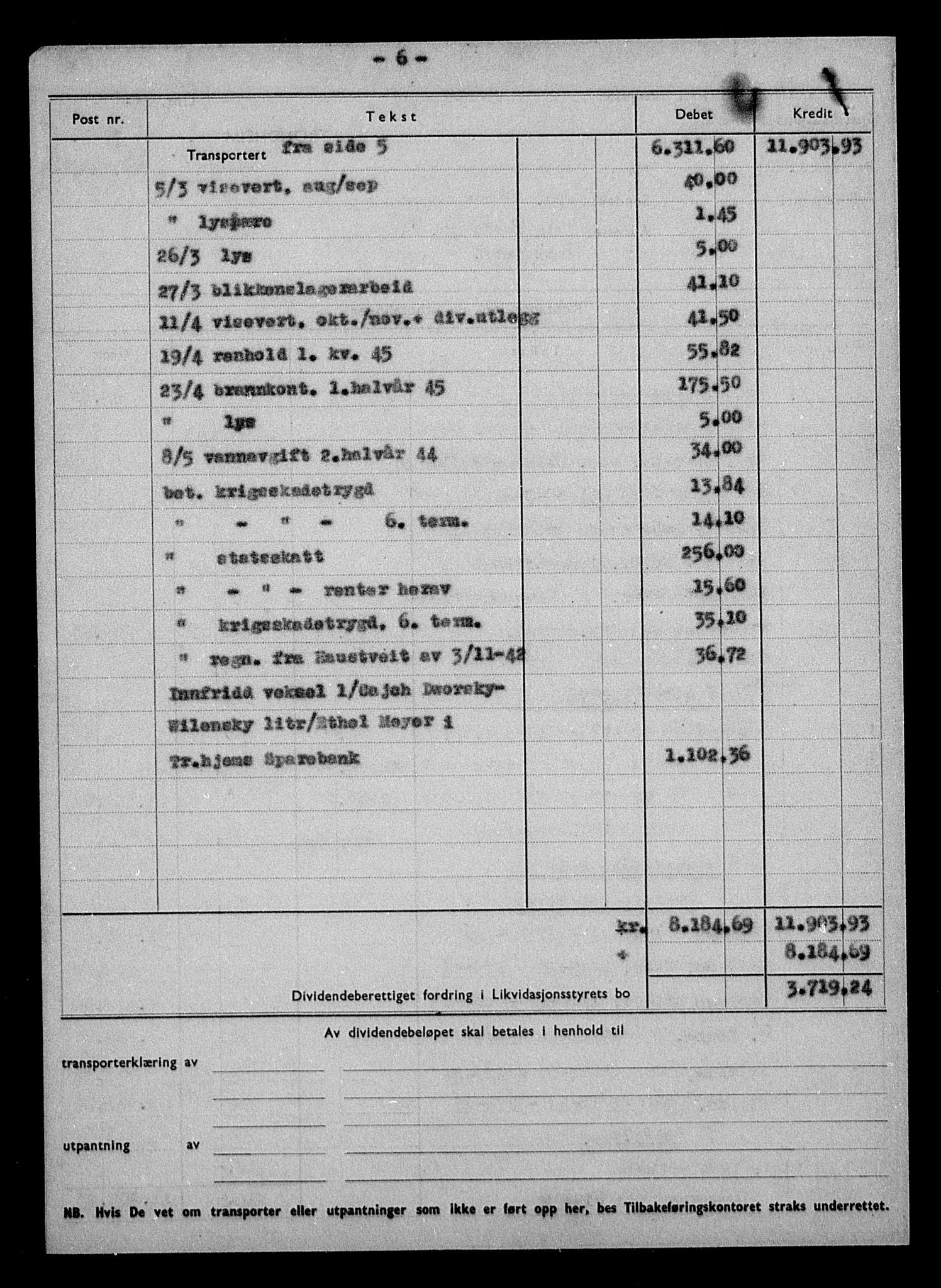 Justisdepartementet, Tilbakeføringskontoret for inndratte formuer, AV/RA-S-1564/H/Hc/Hca/L0905: --, 1945-1947, p. 574