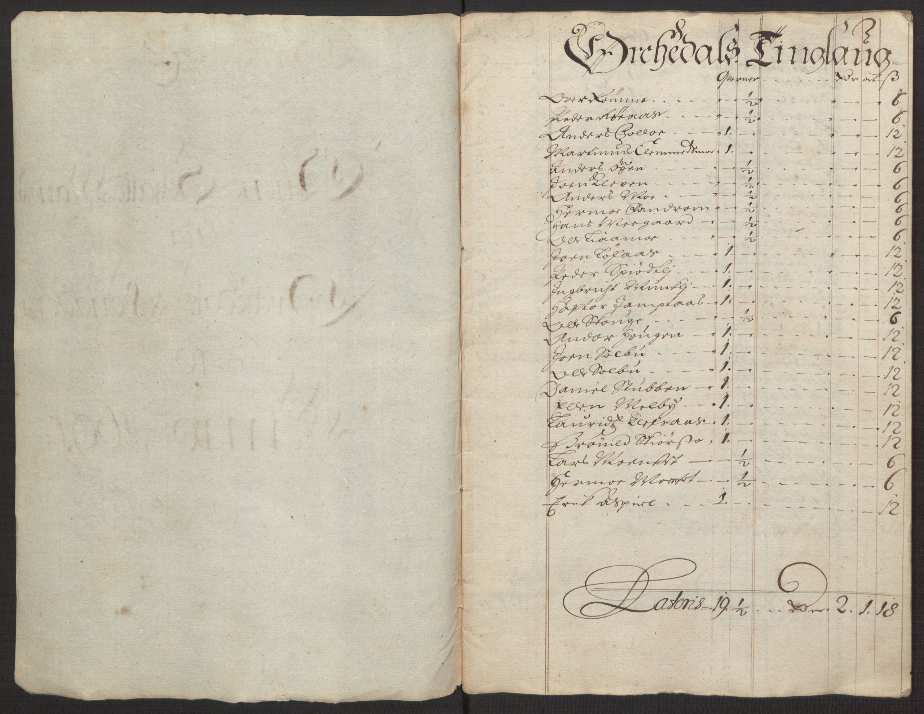 Rentekammeret inntil 1814, Reviderte regnskaper, Fogderegnskap, RA/EA-4092/R58/L3937: Fogderegnskap Orkdal, 1691-1692, p. 32