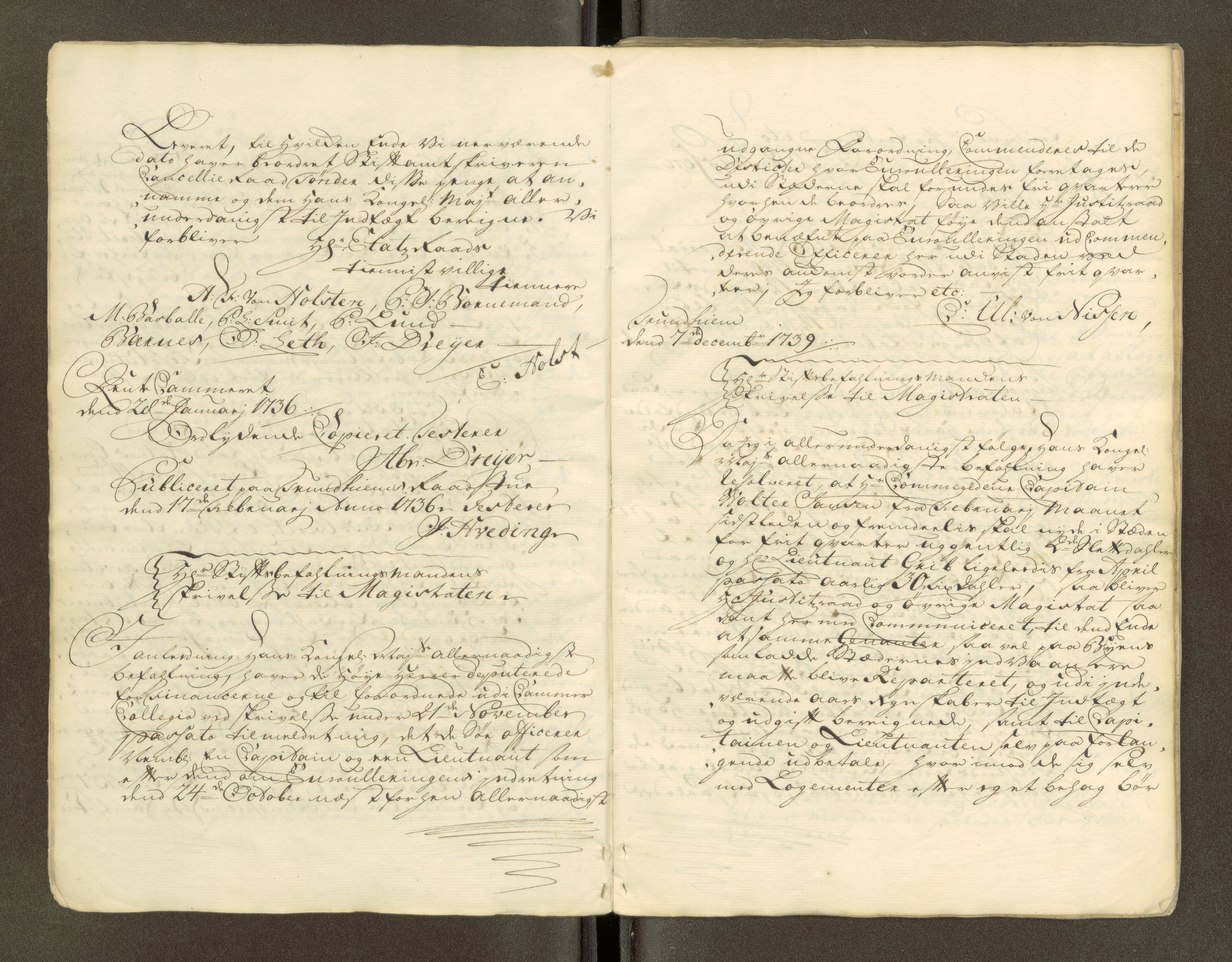 Trondheim magistrat, AV/SAT-A-4372/D/Da/L0007: Skattemanntall, 1740-1745, p. 199
