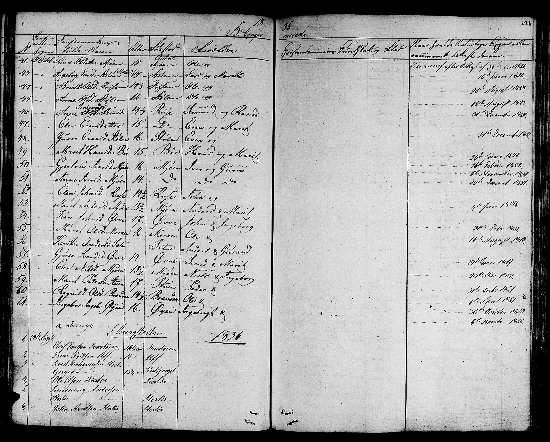Ministerialprotokoller, klokkerbøker og fødselsregistre - Sør-Trøndelag, SAT/A-1456/678/L0897: Parish register (official) no. 678A06-07, 1821-1847, p. 221